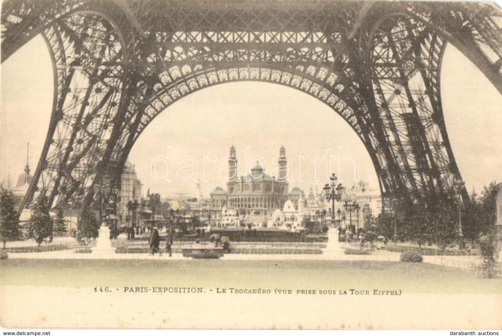 ** T3 Paris Exposition. Le Trocadéro (Vue Prise Sous La Tour Eiffel / Paris Exhibition. View Under Eiffel Tower (EM) - Non Classés