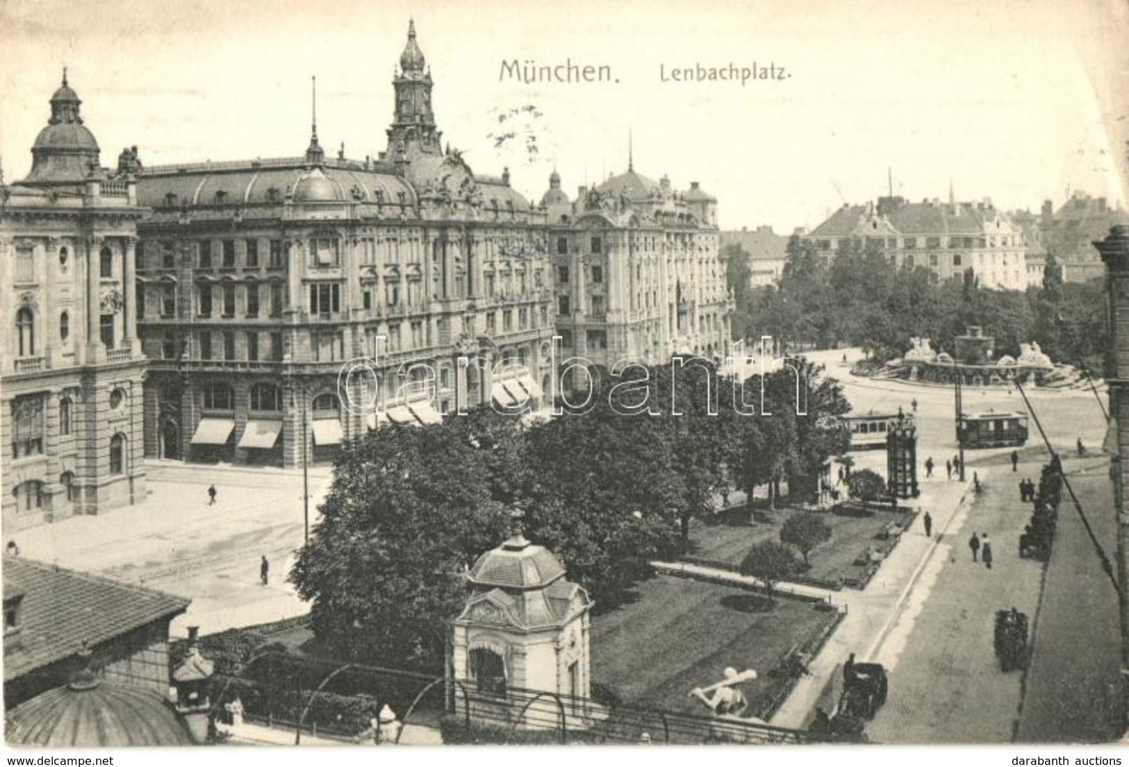 T2/T3 München, Lenbachplatz / Square, Tram (EK) - Unclassified