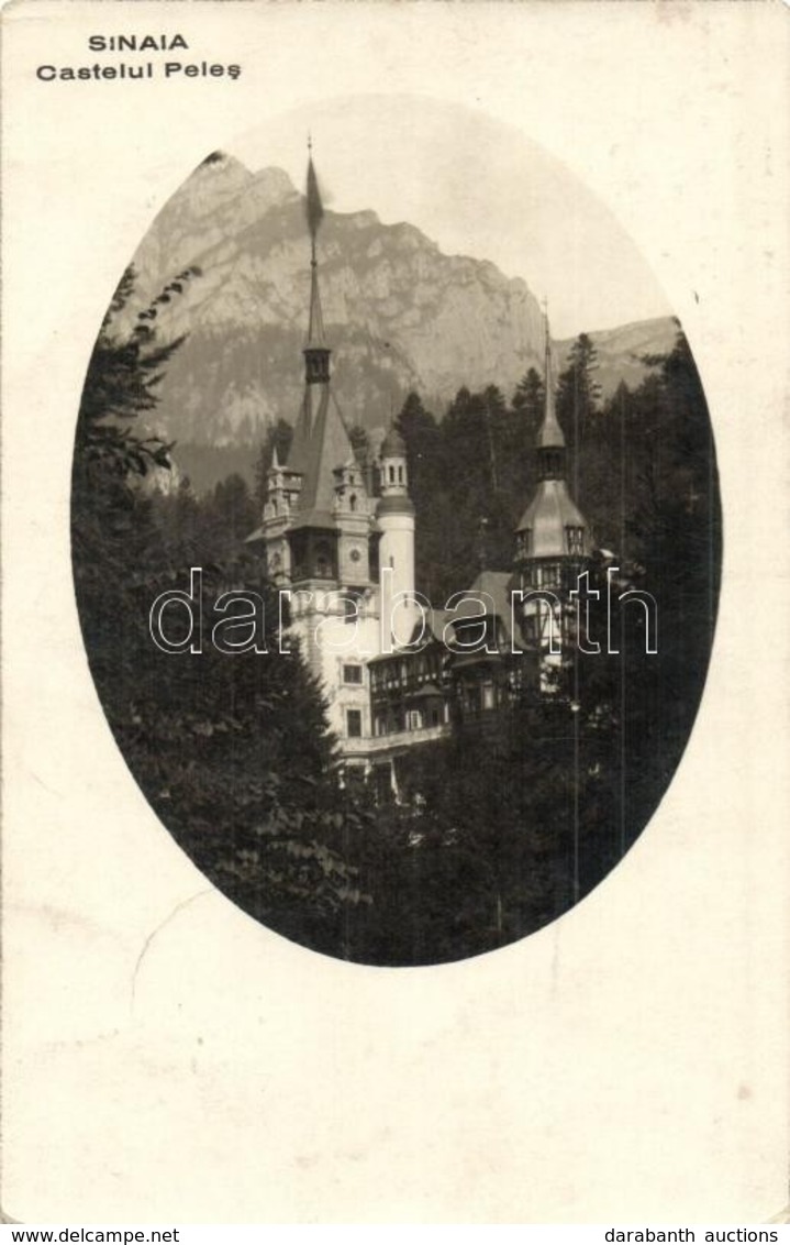 T2 1935 Sinaia, Castelul Peles, Editura B. Hirsch & L. Schor / Castle, Photo - Sin Clasificación
