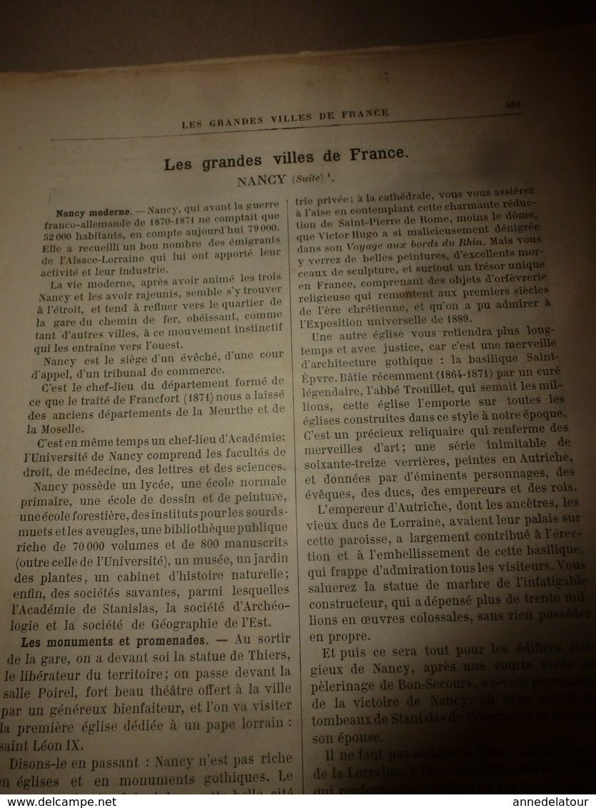 1890 Le Petit Français Illustré :Le Chêne Géant D'Allonville;Les Passe-volants Punis De Mort Ou Ont Le Nez Coupé;etc - 1850 - 1899