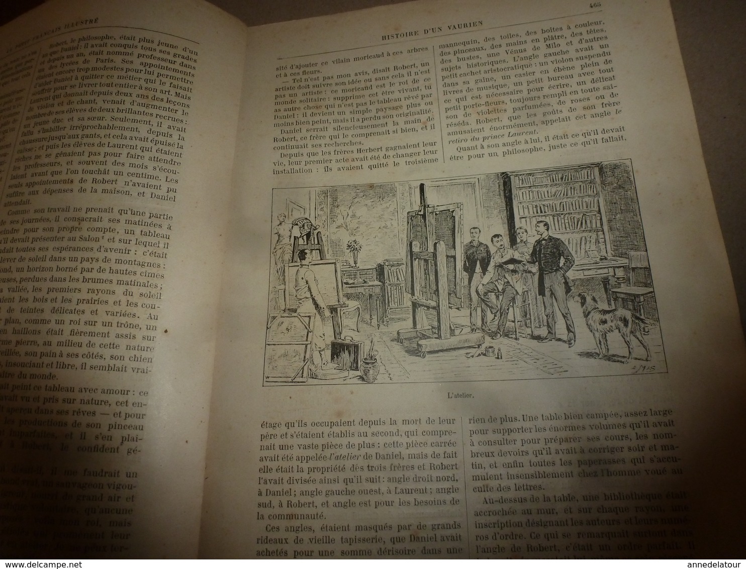 1890 Le Petit Français illustré :Le chêne géant d'Allonville;Les passe-volants punis de mort ou ont le nez coupé;etc