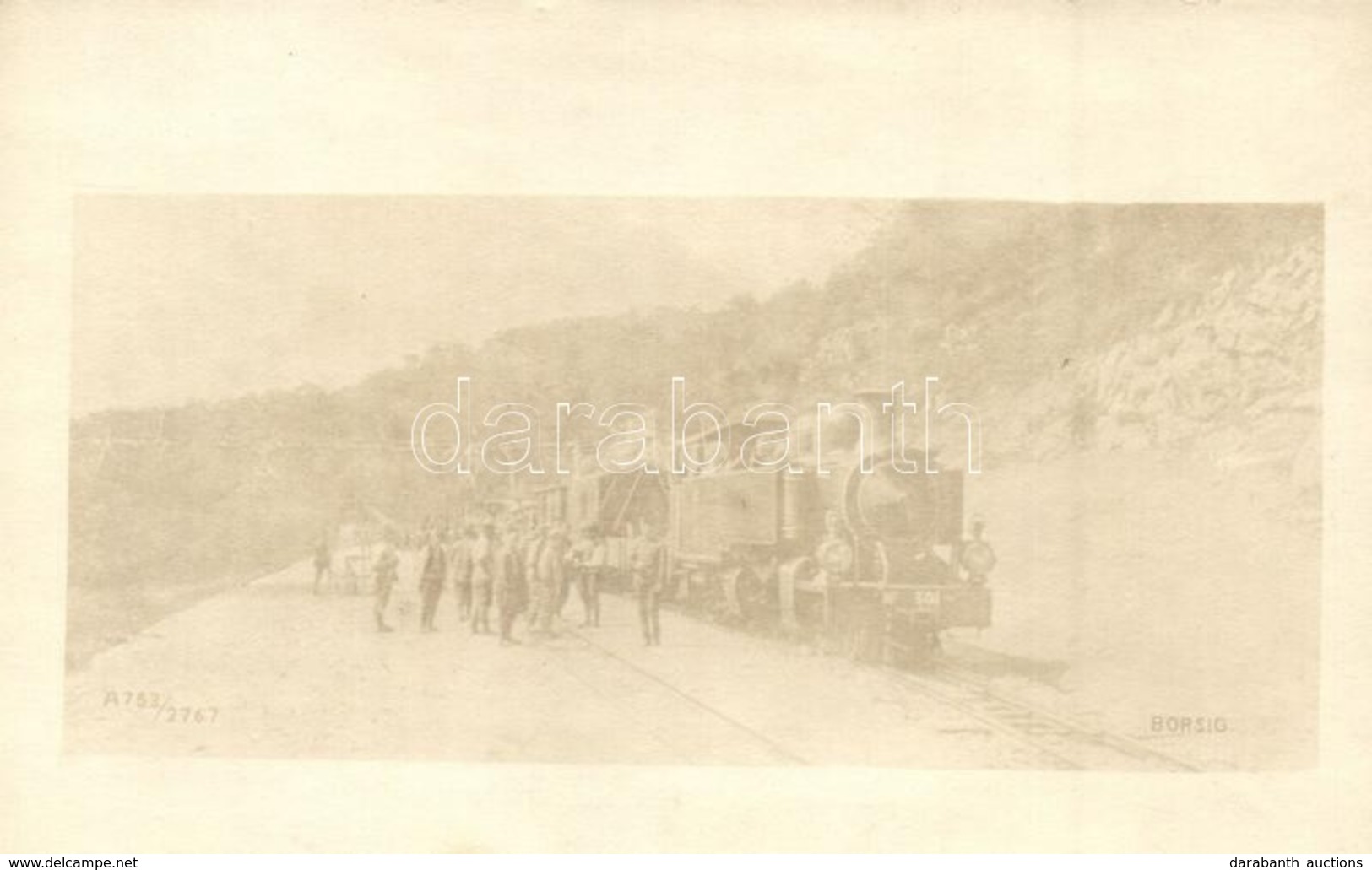 ** T3 Borsig A763/2767 Dampflokomotive / German Borsig Locomotive. Photo (gluemark) - Unclassified