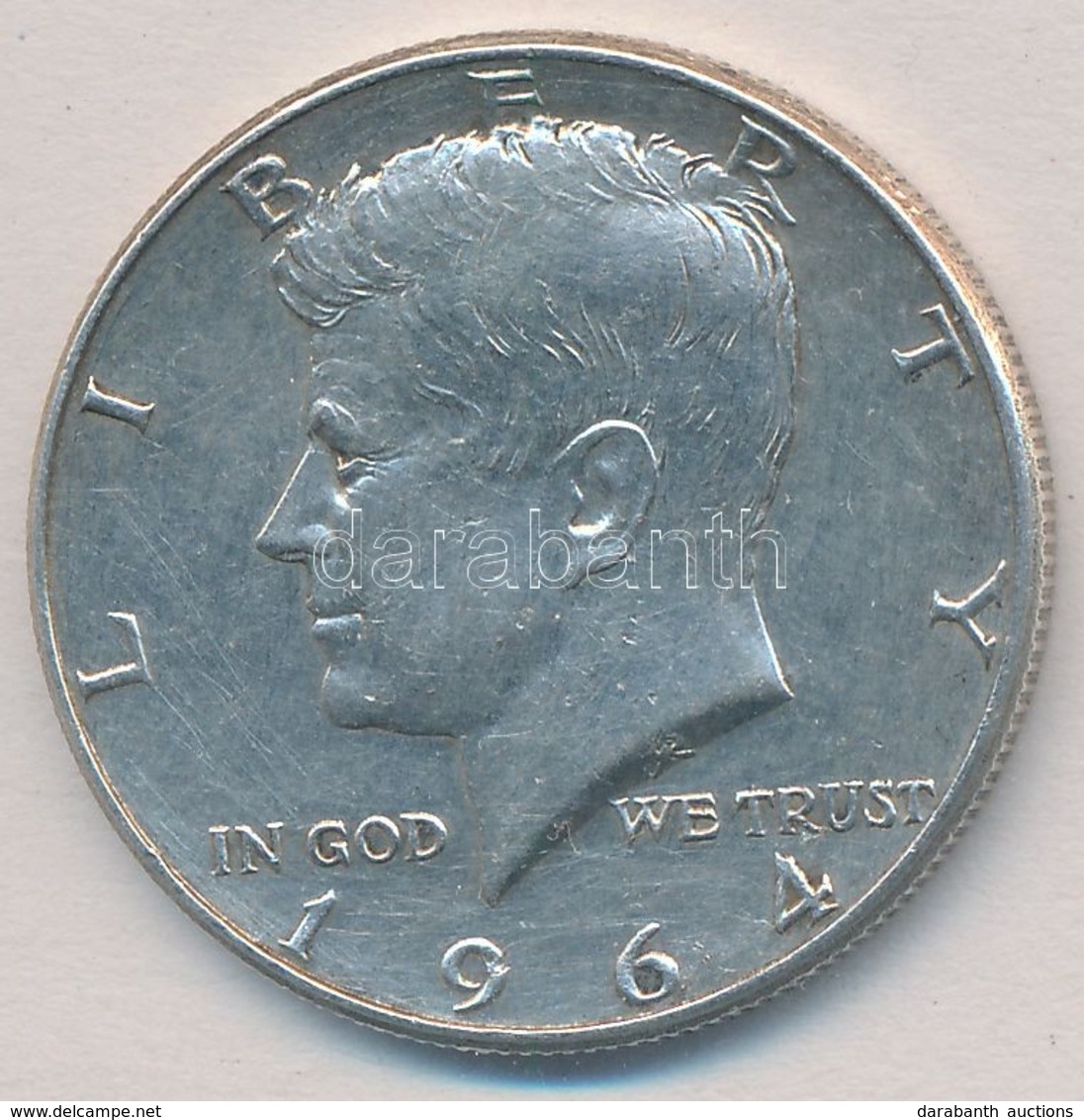 Amerikai Egyesült Államok 1964. 1/2$ Ag 'Kennedy' T:1-,2 
USA 1964. 1/2 Dollar Ag 'Kennedy' C:AU,XF  
Krause KM#202 - Unclassified