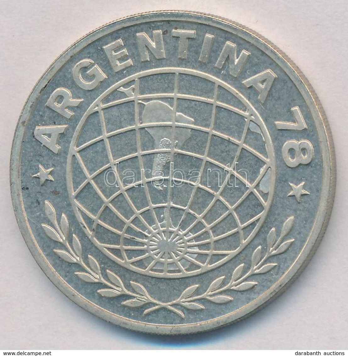 Argentína 1977. 3000P Ag '1978-as Labdarúgó Világkupa' T:1-
Argentina 1977. 3000 Pesos Ag '1978 World Soccer Championshi - Unclassified