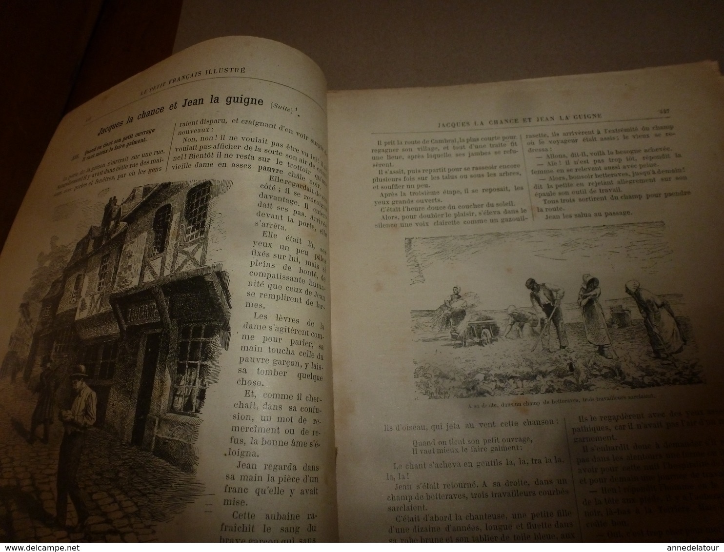 1890 Le Petit Français illustré :Les guerriers-chanteurs Niams-Niams ; Le cossus gâte-bois tue les arbres; Nancy; etc