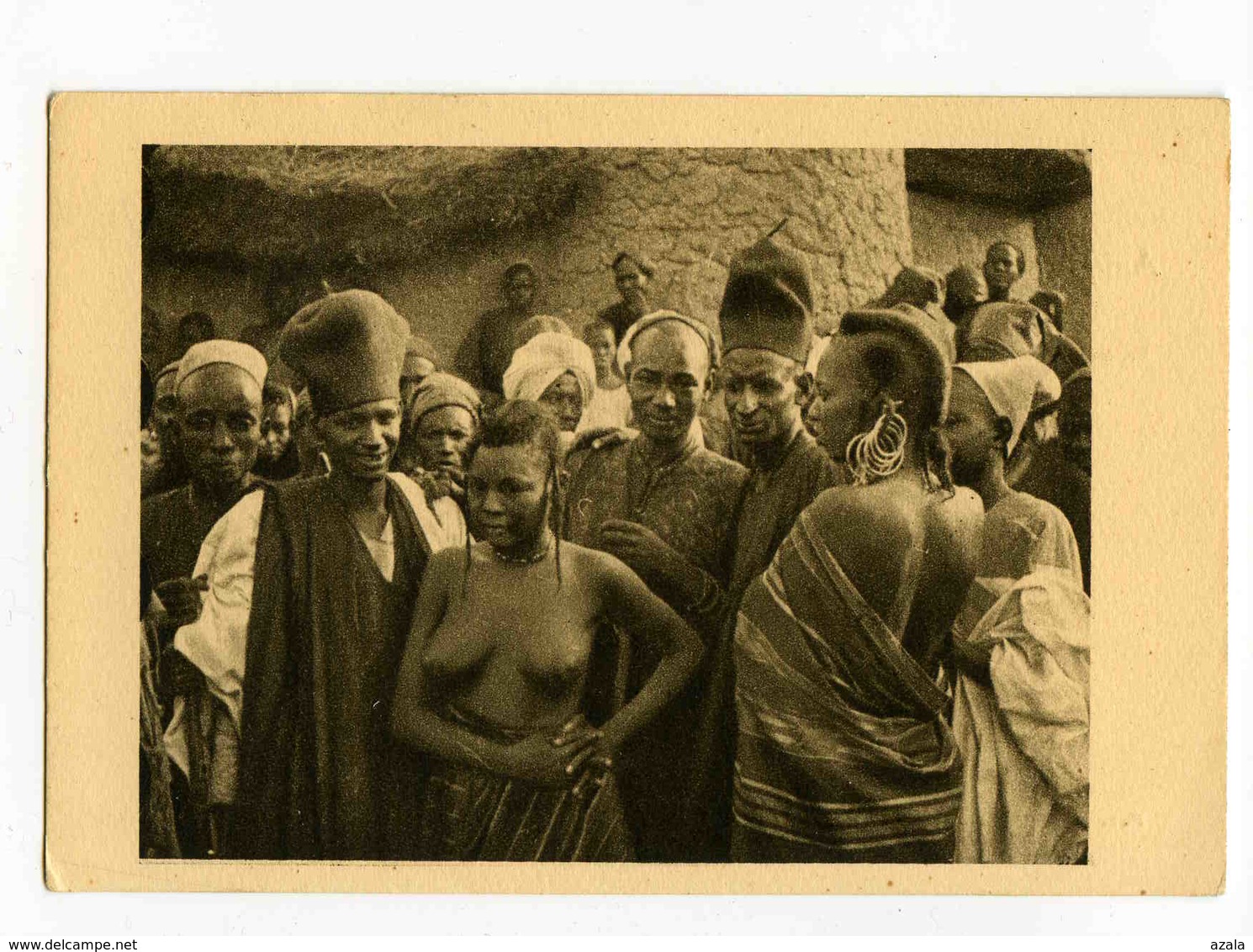 A 127  -  Tchad  -  Bororos, Pasteurs Nomades De Race Poulbé  - Photo René Moreau  -   Afrique Equatoriale Française - Afrique