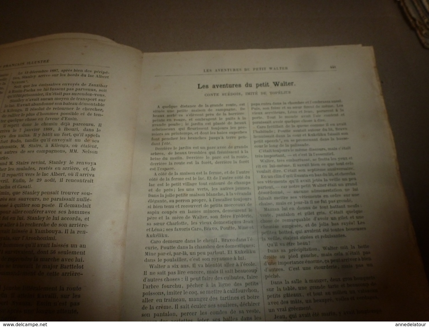 1890 Le Petit Français illustré : La chanson du Rayon de Lune; 180.000 chats embaumés depuis 3000 ans; etc