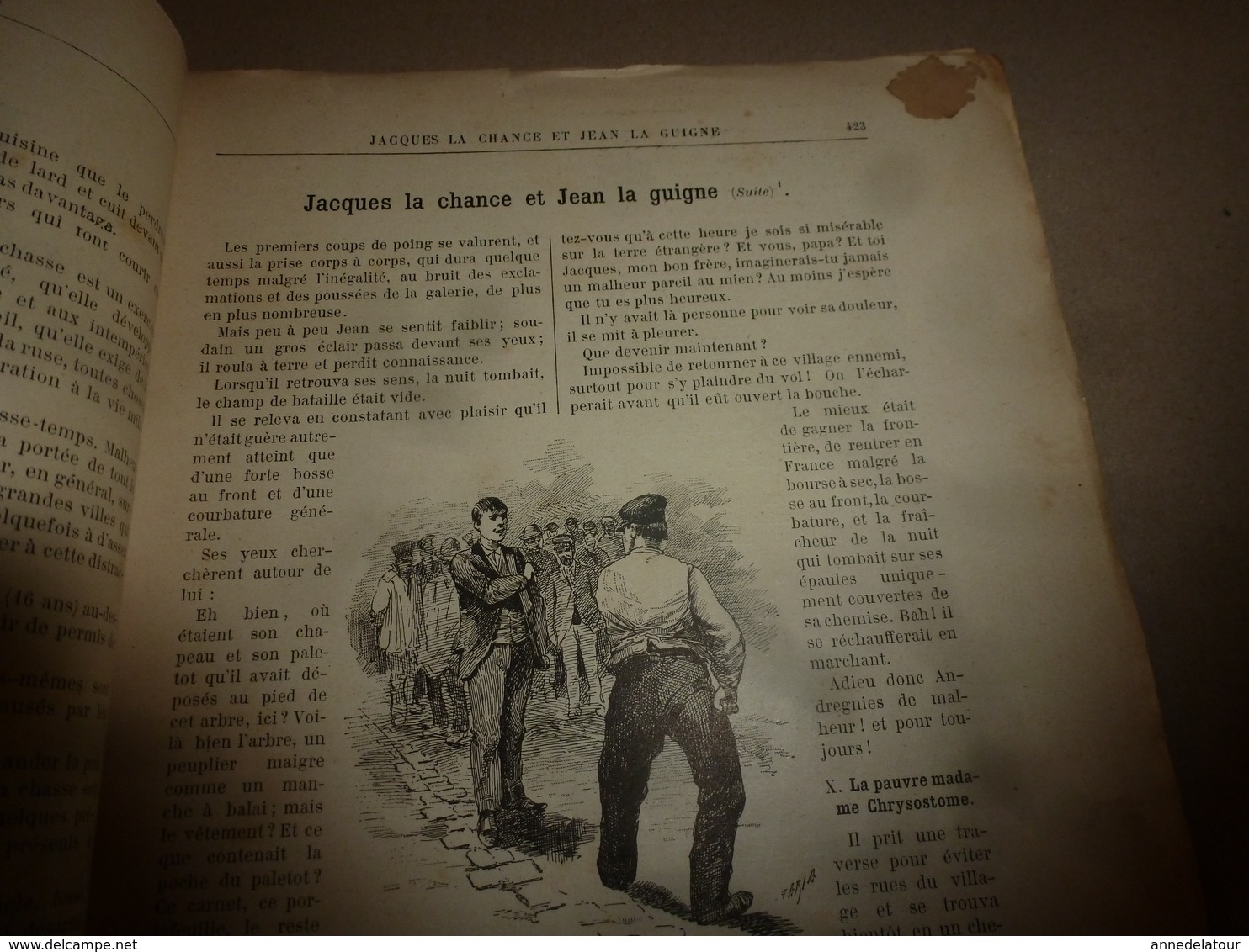 1890 Le Petit Français illustré : Les courses de taureaux en Espagne; Zanzibar; L'ortie nous guérit des maux...etc