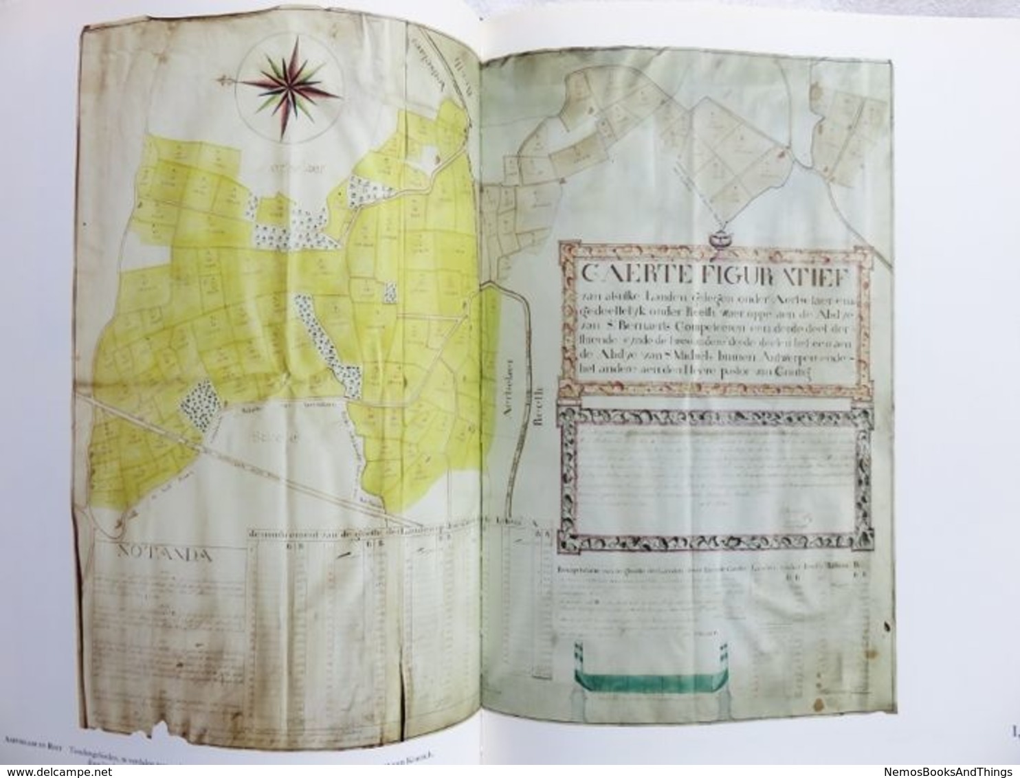 Heemkunde: Kaartboek Van De Sint-Bernardsabdij Hemiksem 1666 - 1671  (cartografie- Sint-bernardusabdij - Bornem ) - History