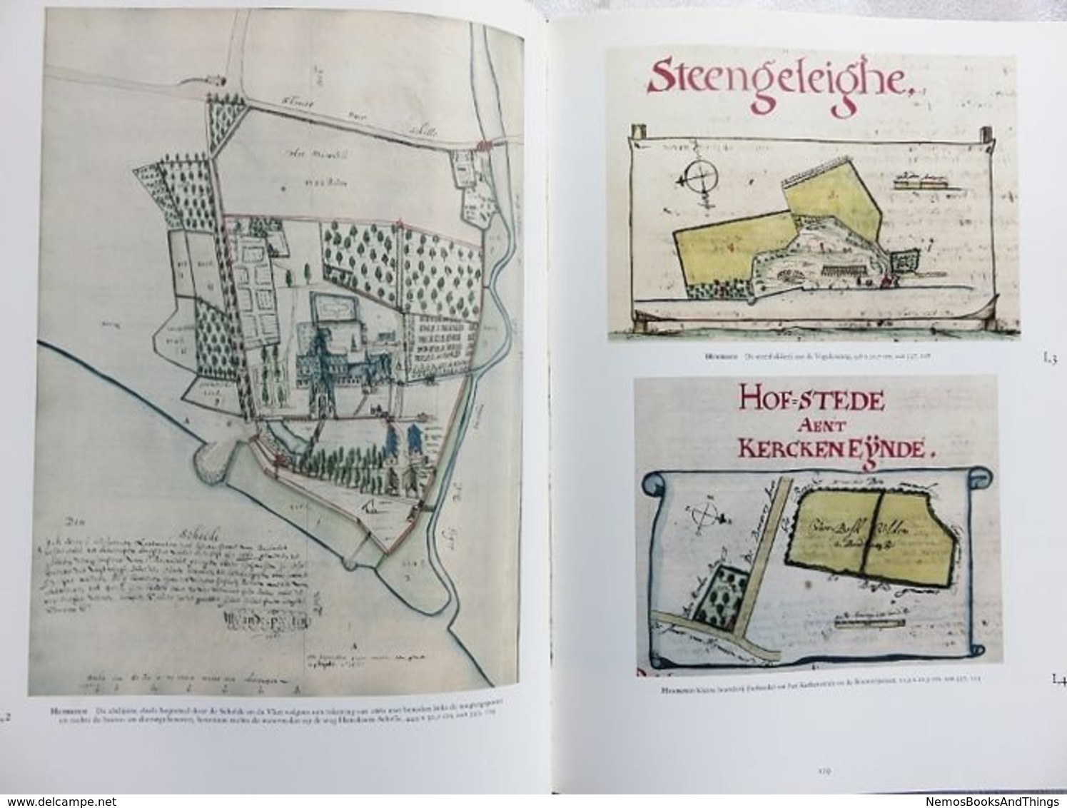 Heemkunde: Kaartboek van de Sint-Bernardsabdij Hemiksem 1666 - 1671  (cartografie- sint-bernardusabdij - bornem )