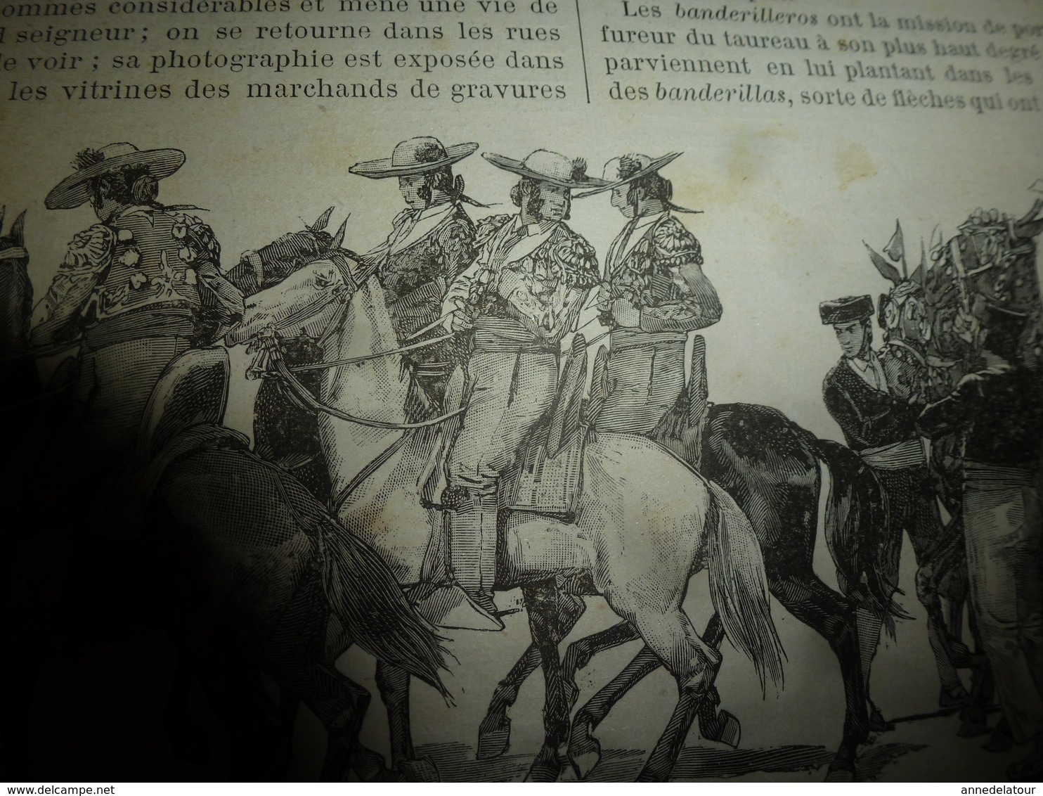 1890 Le Petit Français Illustré : Les Courses De Taureaux En Espagne;  Ce Qu'on Voit Dans Une Fourmilière ; Etc - 1850 - 1899