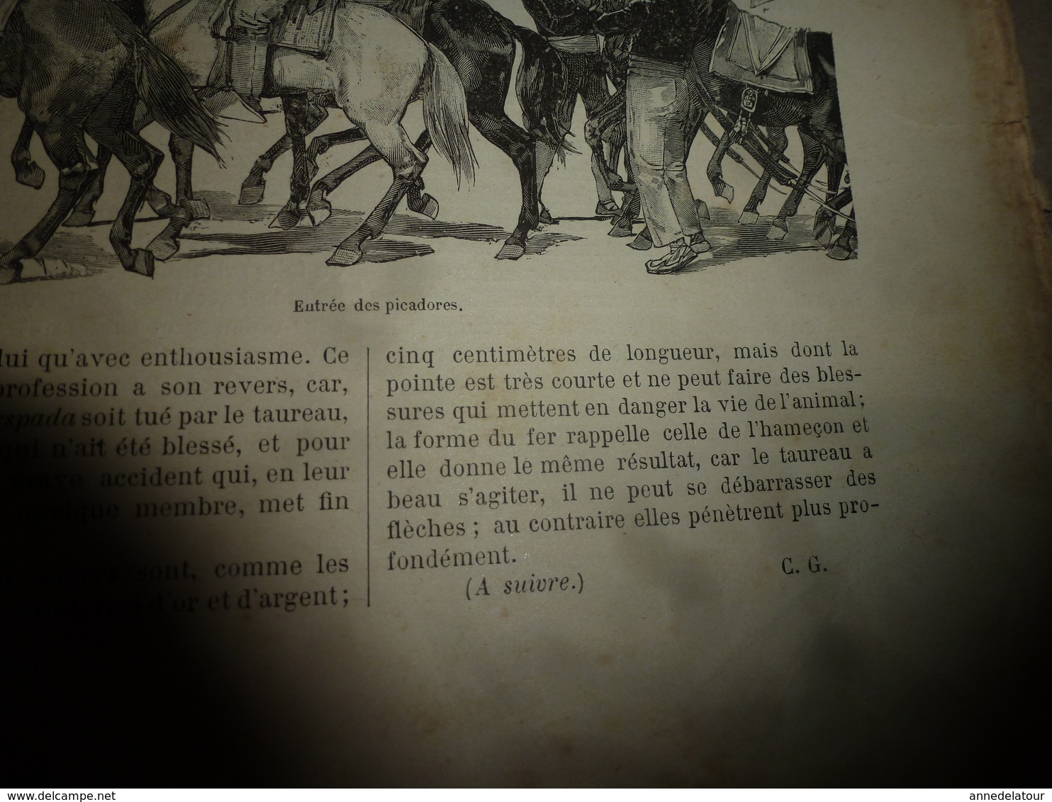 1890 Le Petit Français Illustré : Les Courses De Taureaux En Espagne;  Ce Qu'on Voit Dans Une Fourmilière ; Etc - 1850 - 1899