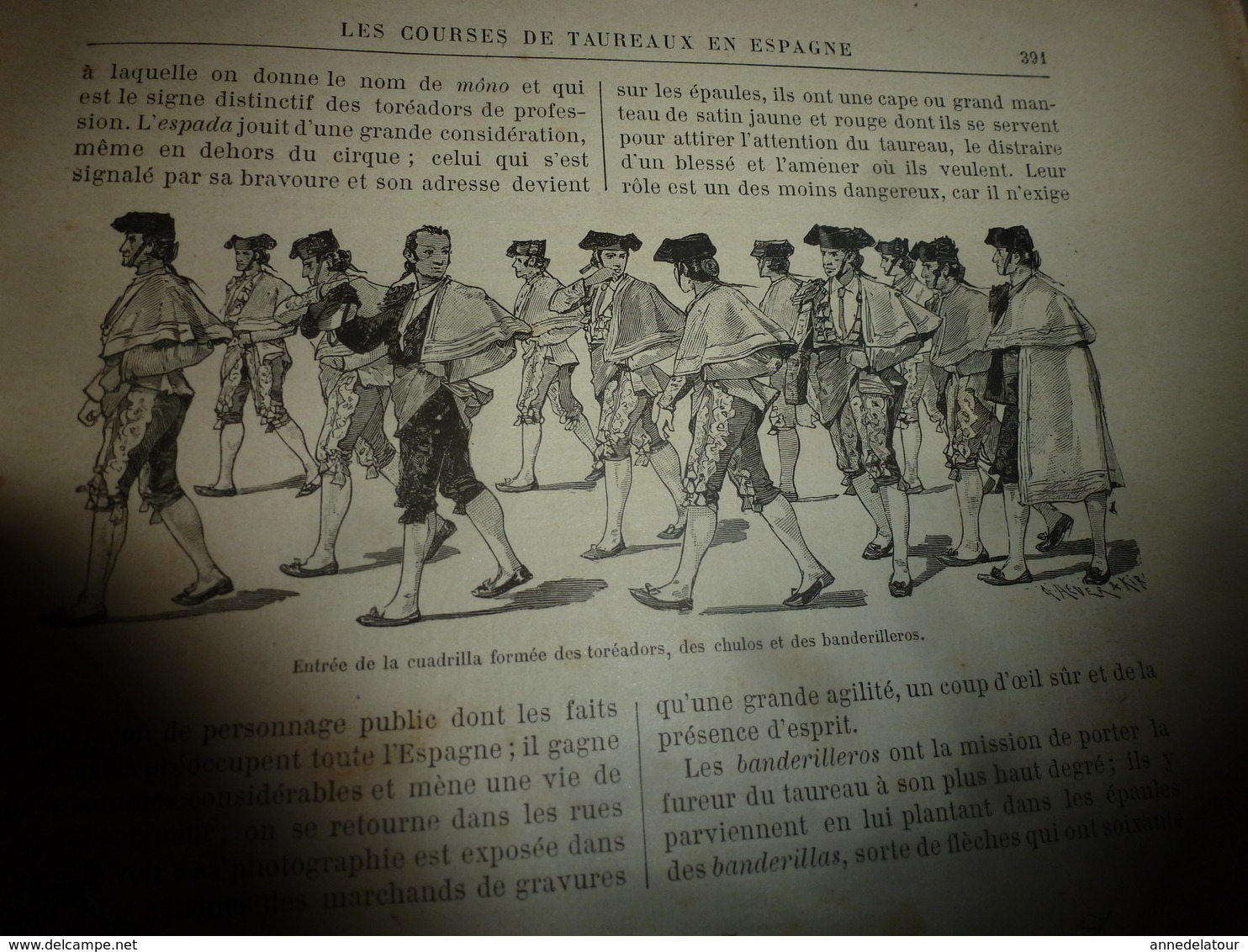 1890 Le Petit Français Illustré : Les Courses De Taureaux En Espagne;  Ce Qu'on Voit Dans Une Fourmilière ; Etc - 1850 - 1899