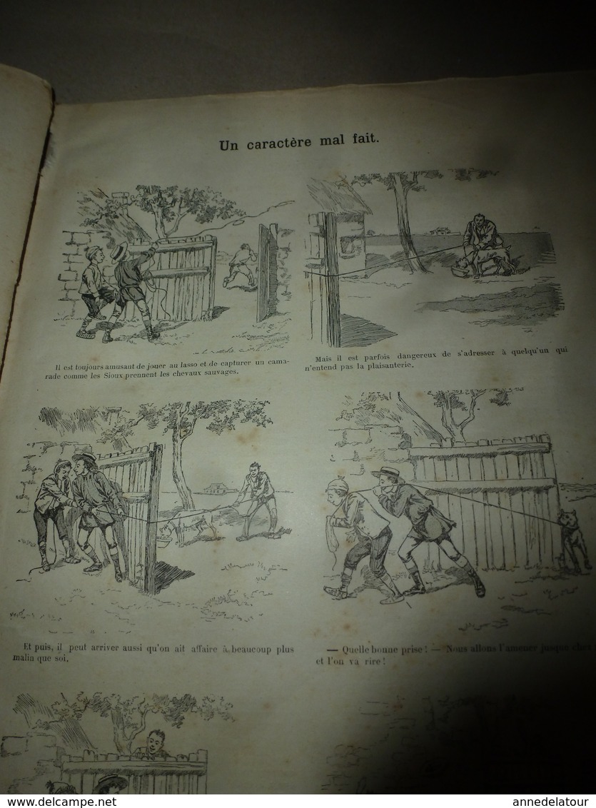 1890 Le Petit Français illustré : Les courses de taureaux en Espagne;  Ce qu'on voit dans une fourmilière ; etc