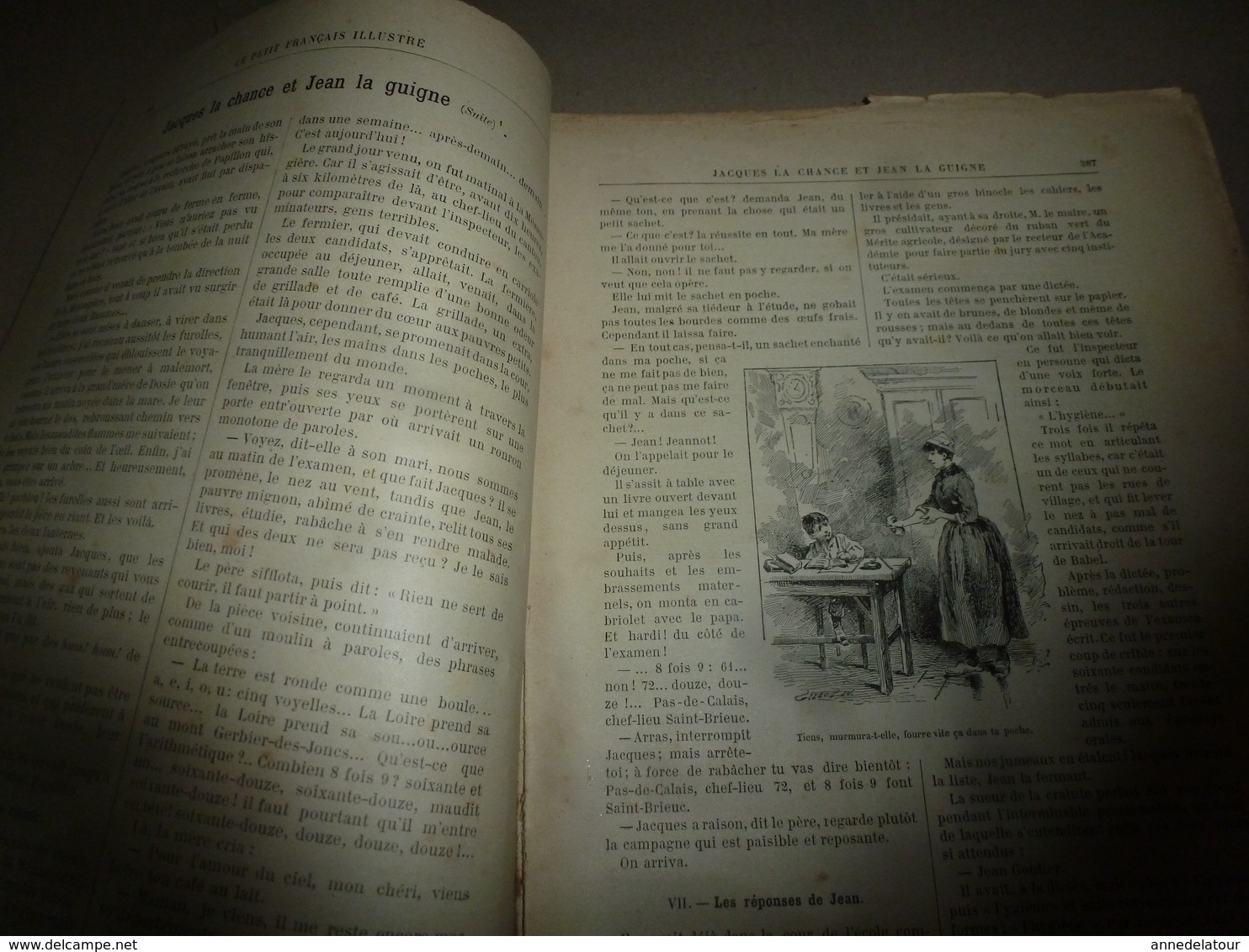 1890 Le Petit Français illustré : Les courses de taureaux en Espagne;  Ce qu'on voit dans une fourmilière ; etc