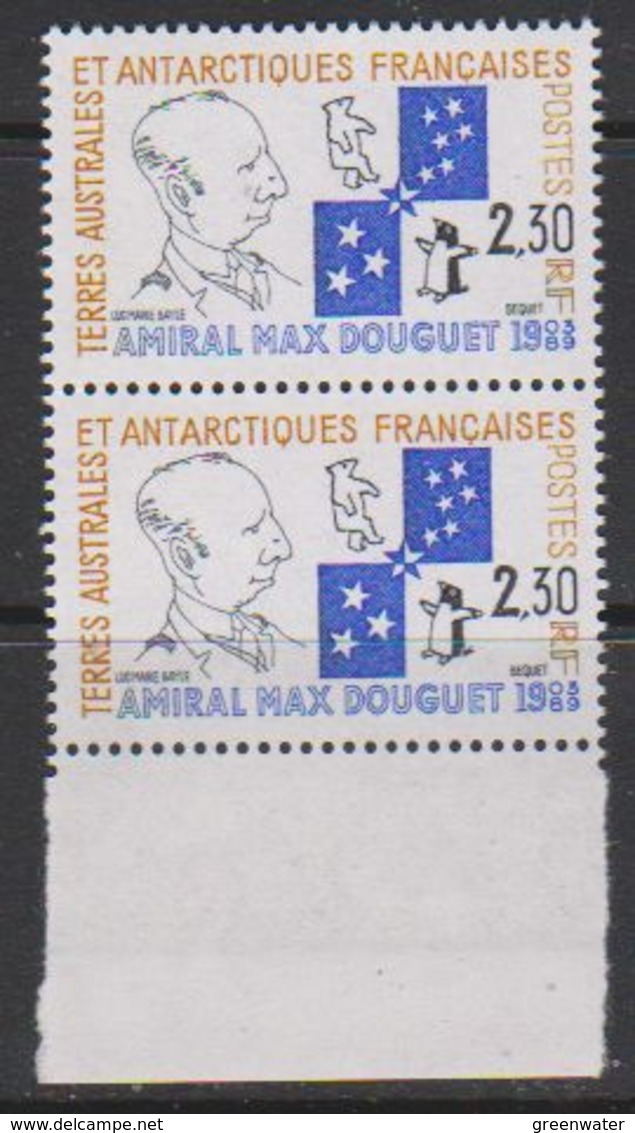 TAAF 1991 Amiral Max Douguet 1v (pair) ** Mnh (39646D) - Ongebruikt