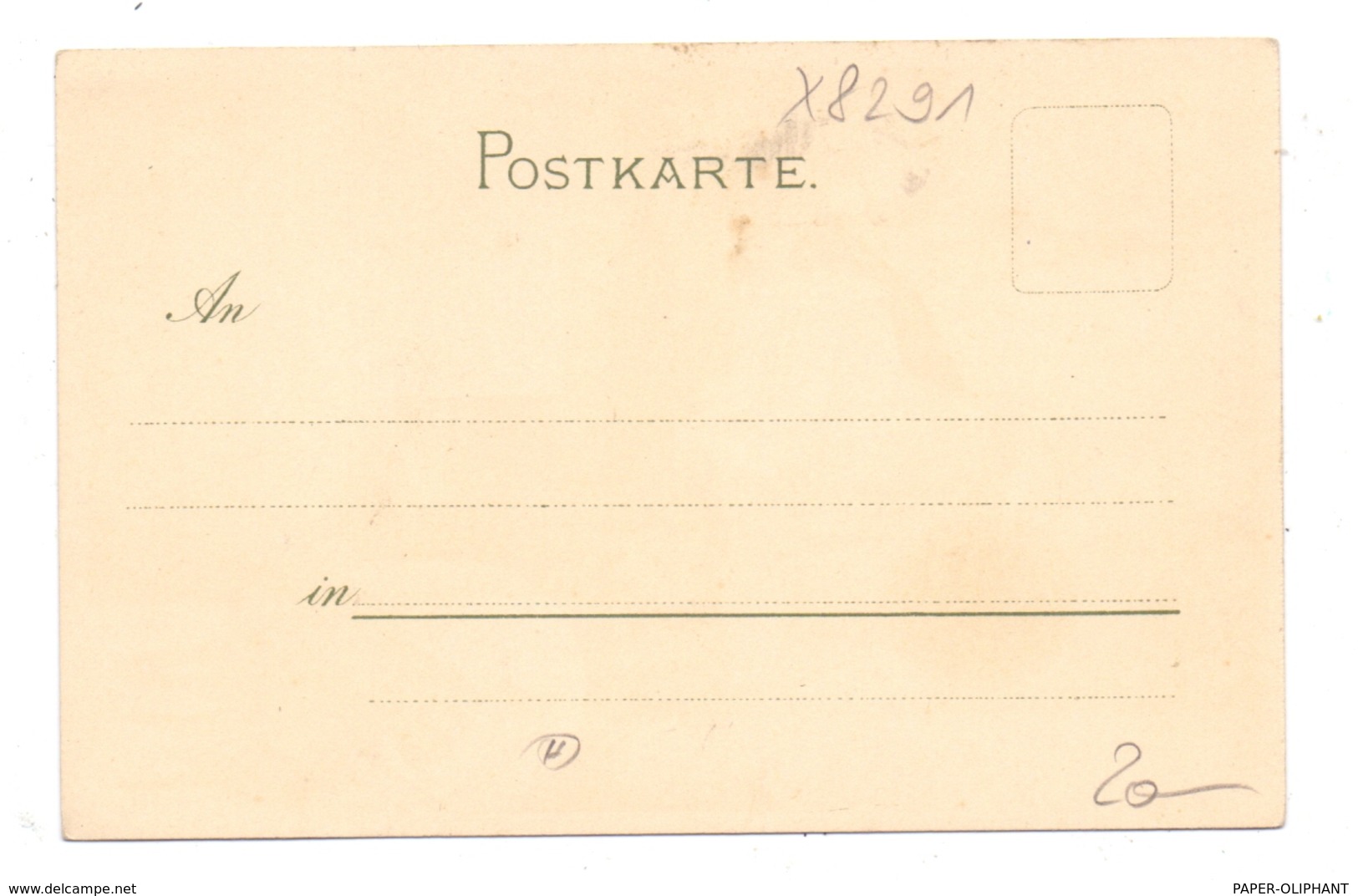 0-8291 PANSCHWITZ - KUCKAU, Kloster St. Marienstern, Wendischer Osterreiter, Max Näther, Verlag Meissner & Buch - Panschwitz-Kuckau