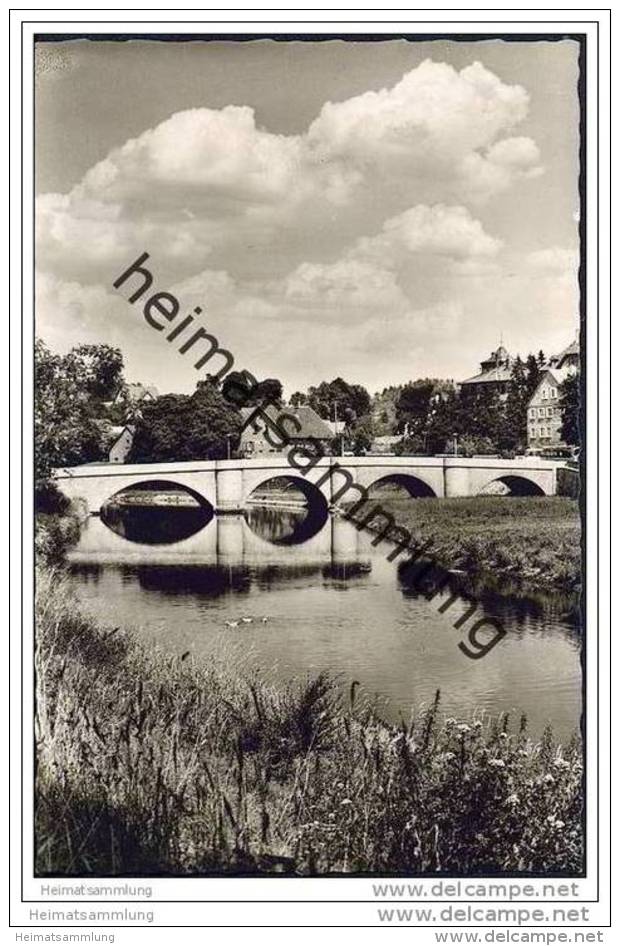 Crailsheim - Jagstbrücke - Foto-AK - Crailsheim