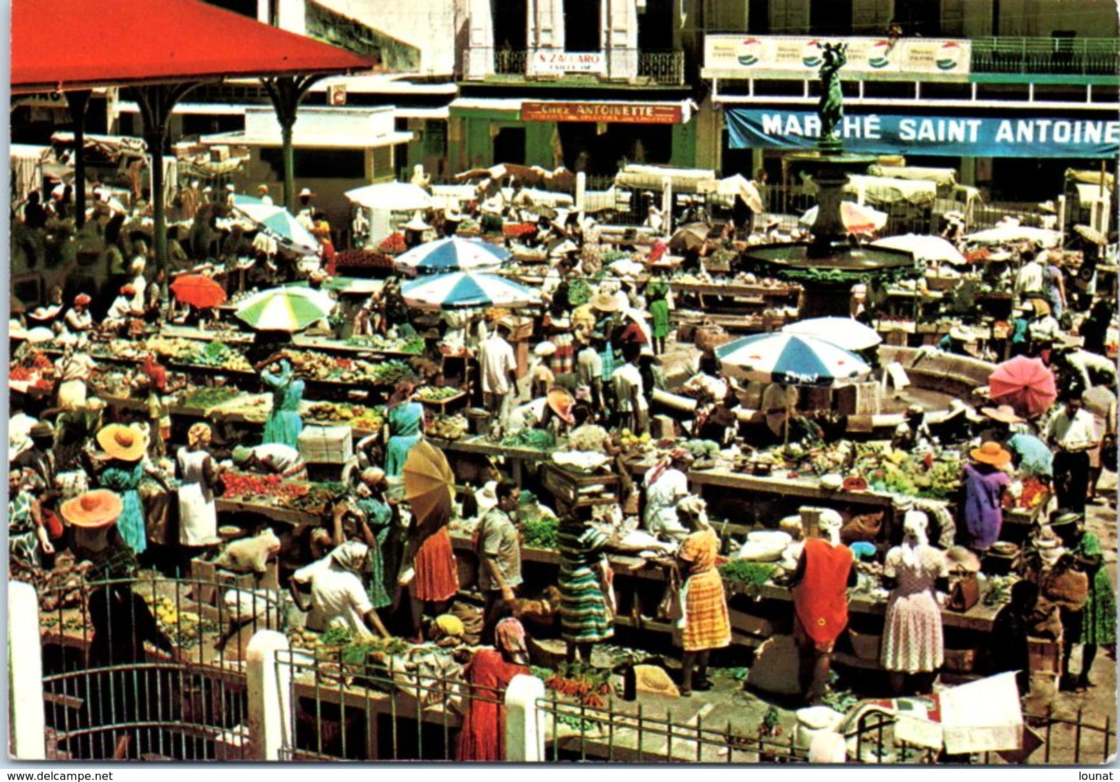 Scène De Marché - Commerce - Le Marché De Pointe à Pitre - - Marktplaatsen