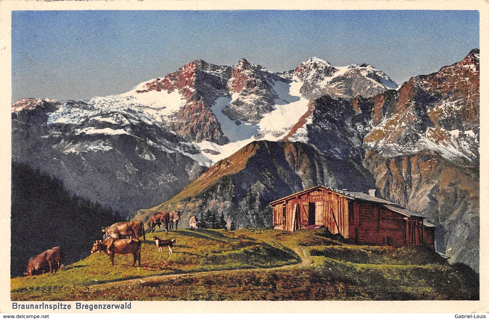 Braunarinspitze Bregenzerwald - 1933 - Matrei In Osttirol