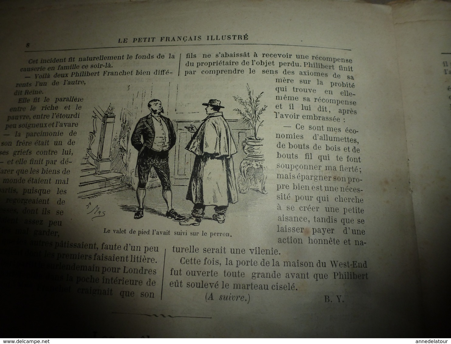 1890 Le Petit Français illustré : La chanson de JANVIER marche au tambour;BD du sapeur CAMEMBERT; L'Île Maurice; etc