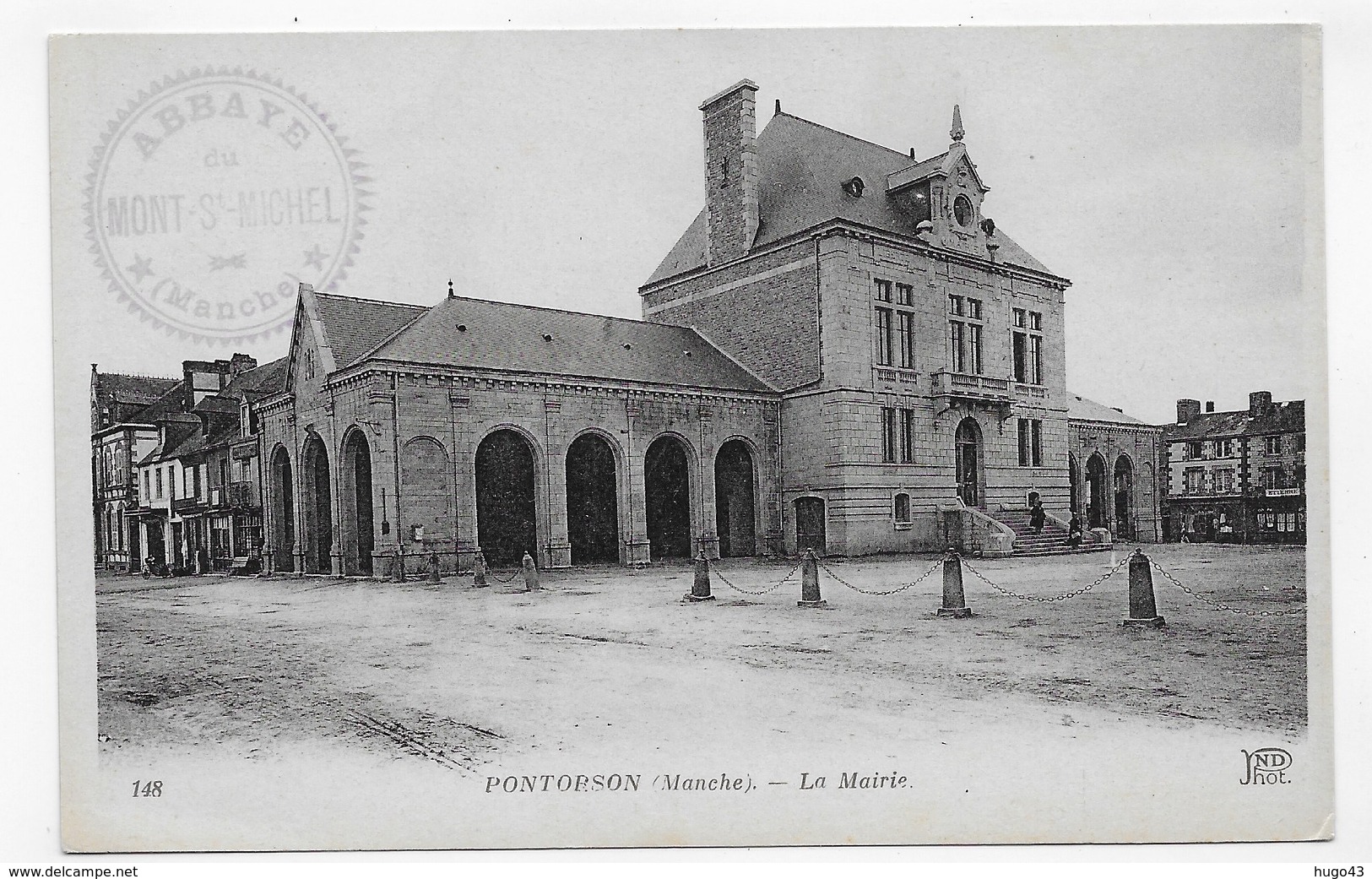 PONTORSON - N° 148 - LA MAIRIE - CPA NON VOYAGEE - Pontorson