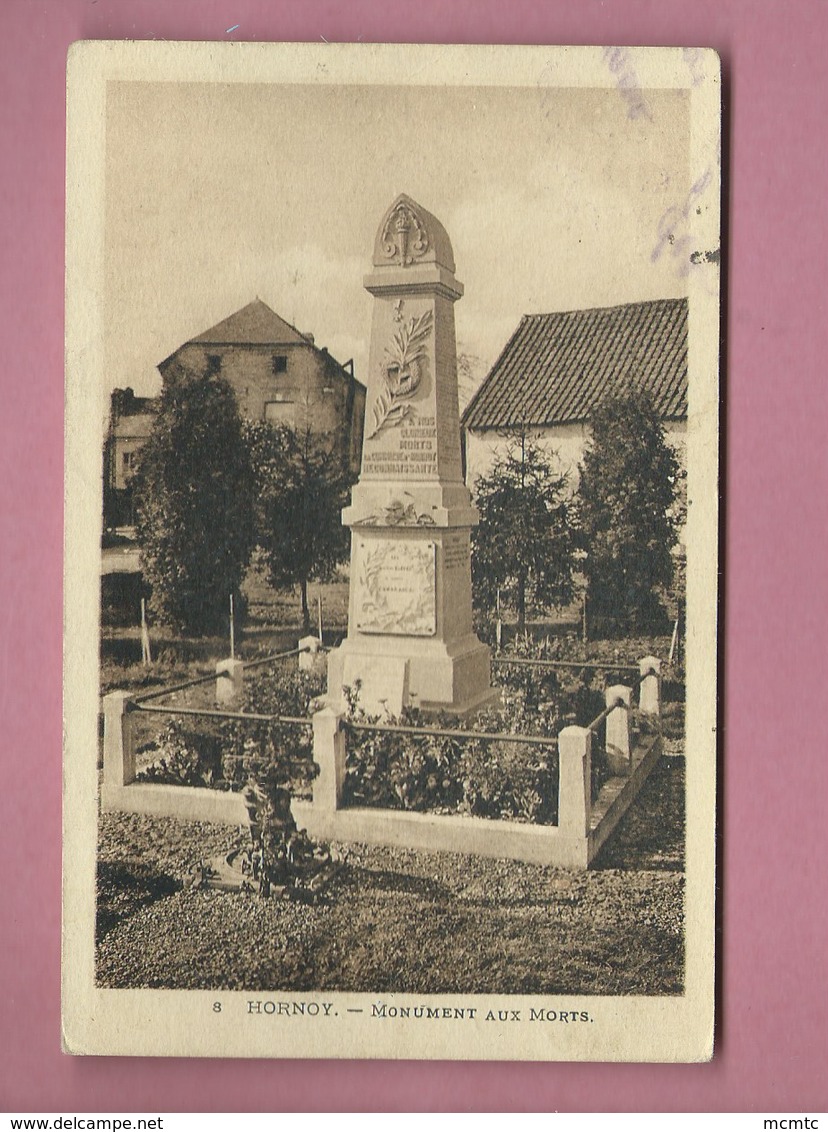 CPA-  Hornoy  -  Monument Aux Morts - Hornoy Le Bourg