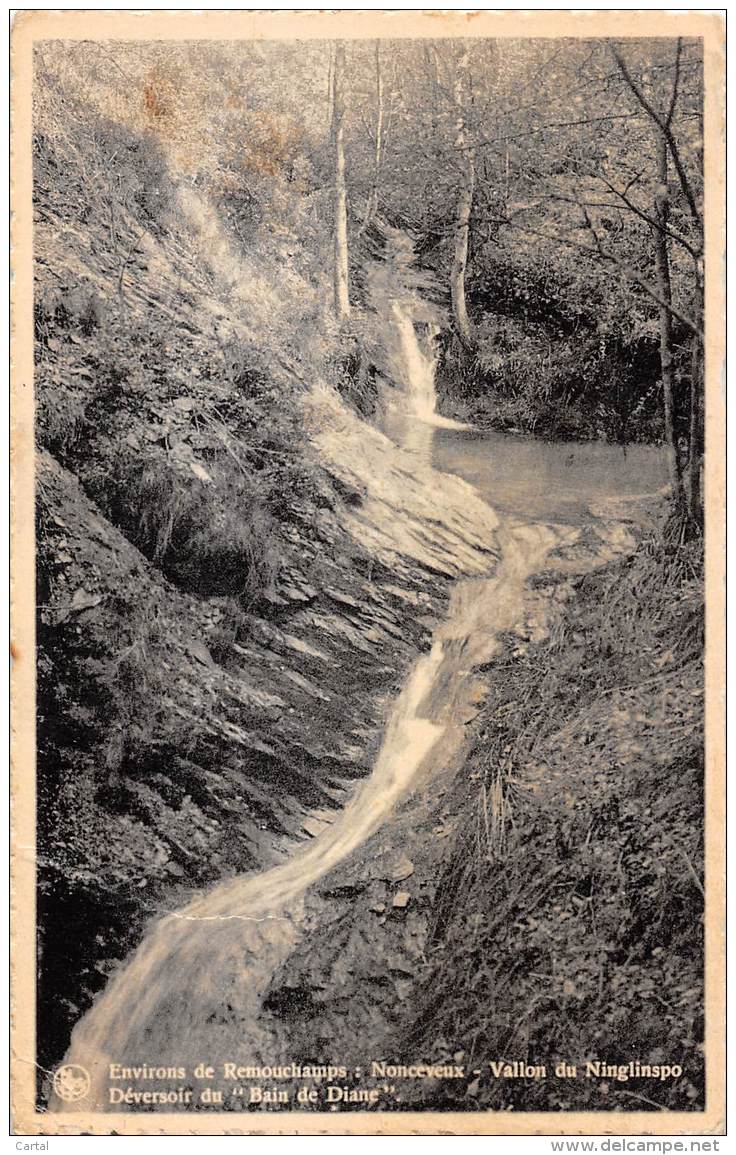 Environs De REMOUCHAMPS - Nonceveux - Vallon Du Ninglinspo - Déversoir De "Bain De Diane" - Aywaille