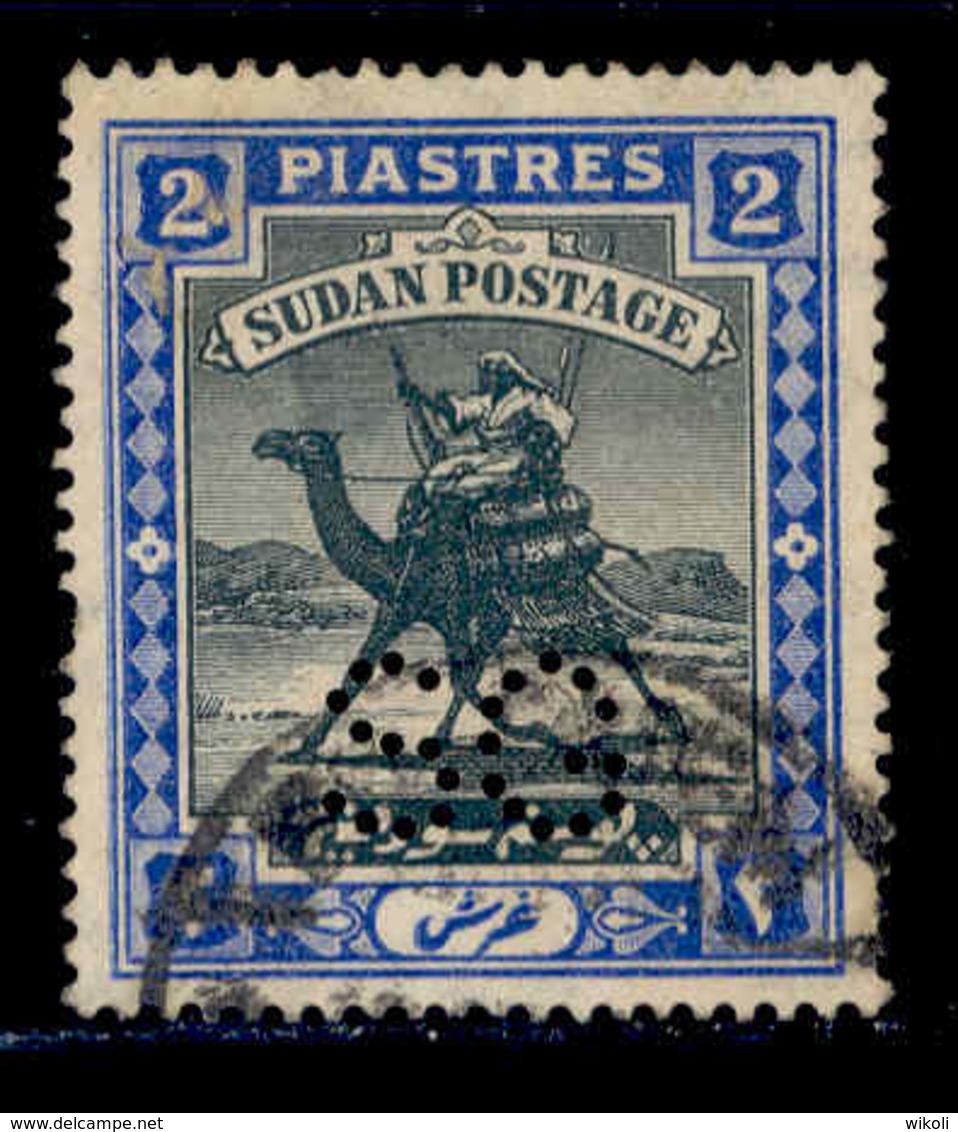 ! ! Sudan - Stamp With Perfin "SG" - Used (AA005) - Sudan (...-1951)