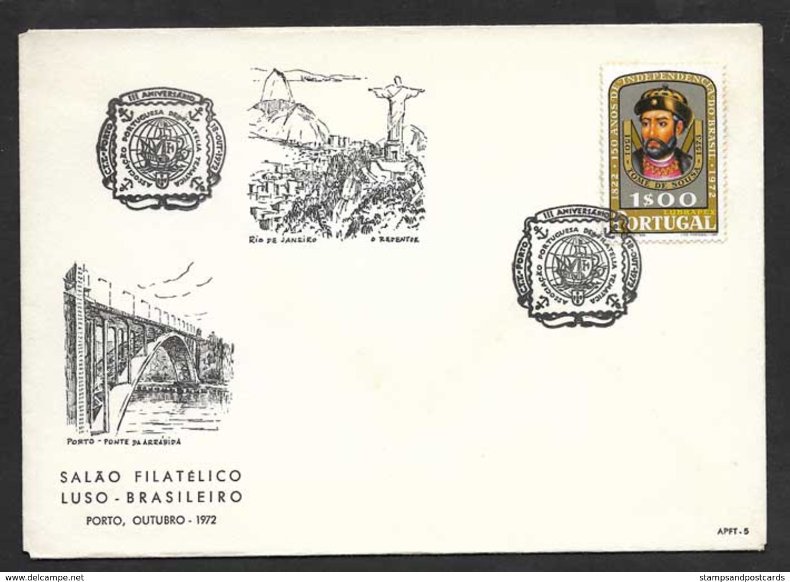 Portugal Cachet Commémoratif  3 Ans Association Philatelie Thematique Porto 1972 Event Postmark Topical Philately - Flammes & Oblitérations