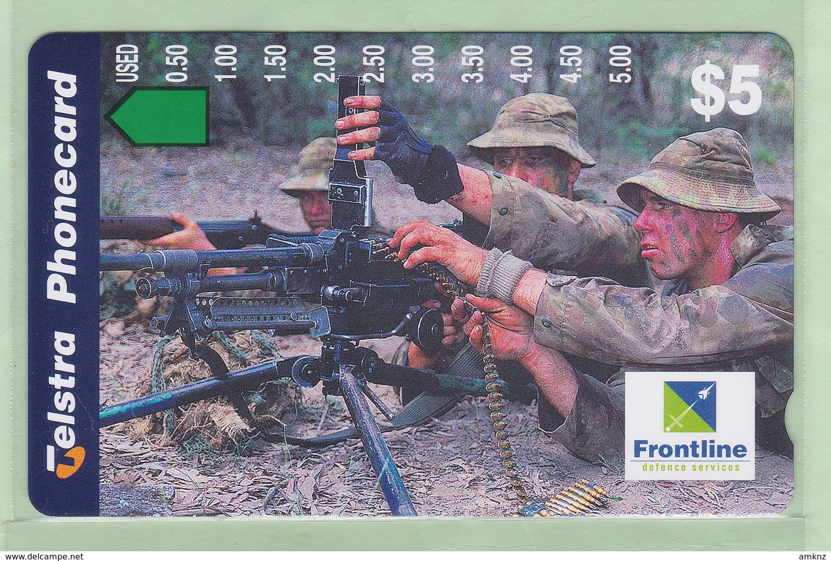 Australia - 1996 Frontline Defence - $5 Machine Gunners - Mint - AUS-M-413 (P9620) - Australie