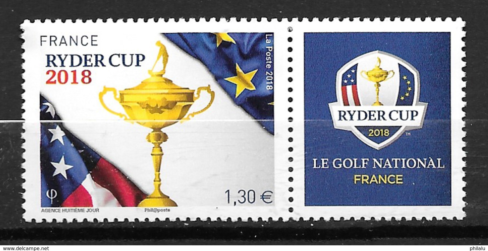 FRANCE Ryder Cup Golf Neuf ** - Ongebruikt