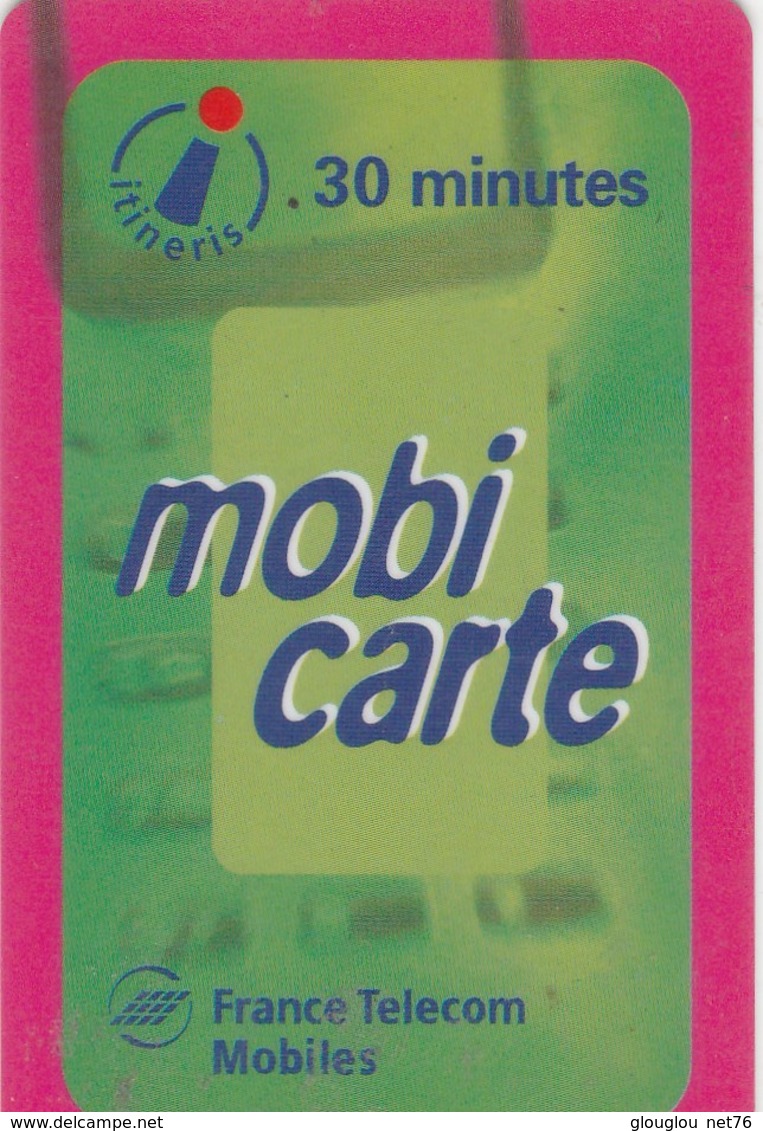 MOBICARTE 30 MN - Mobicartes (recharges)