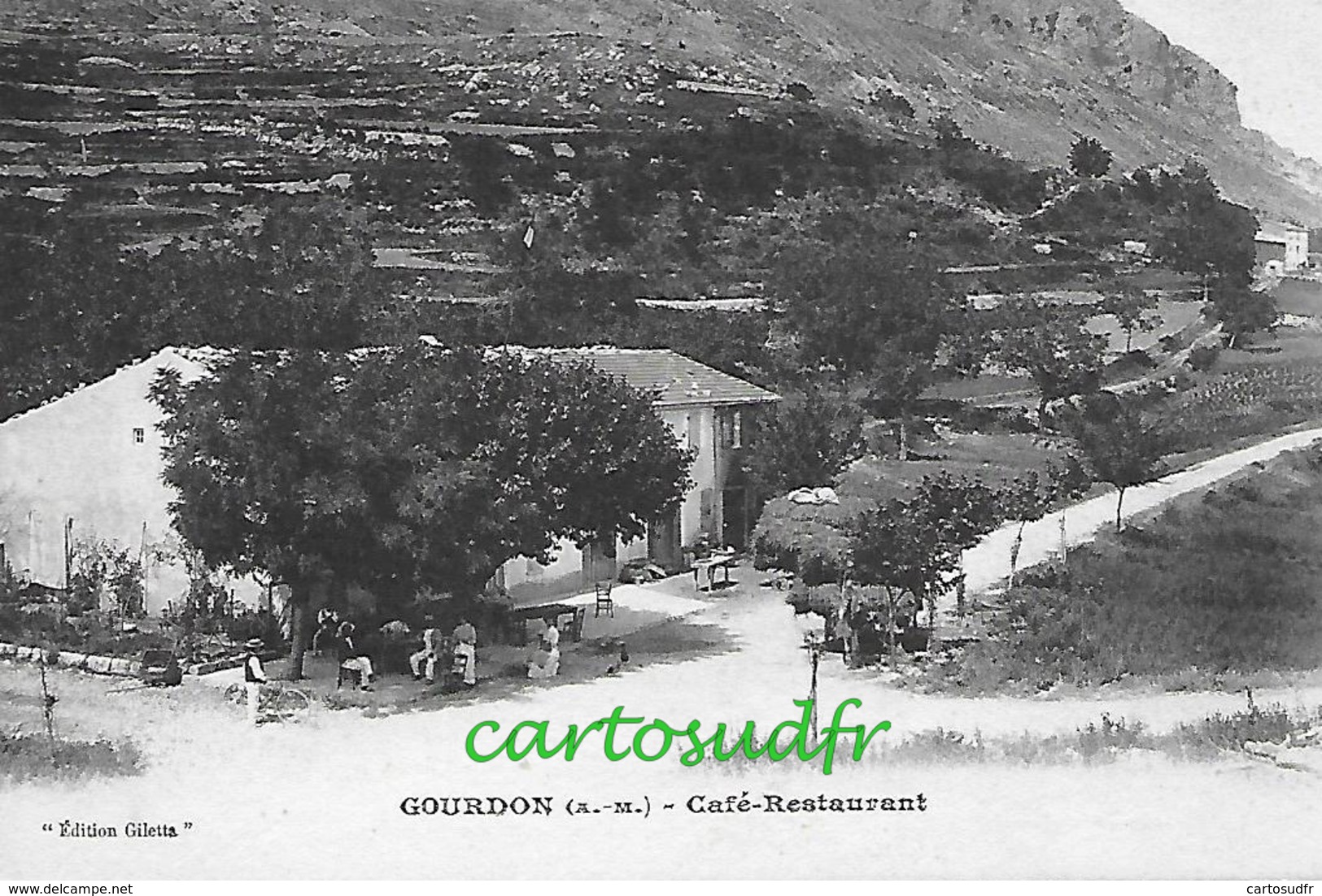 06 GOURDON CAFE RESTAURANT SUPERBE - Grasse