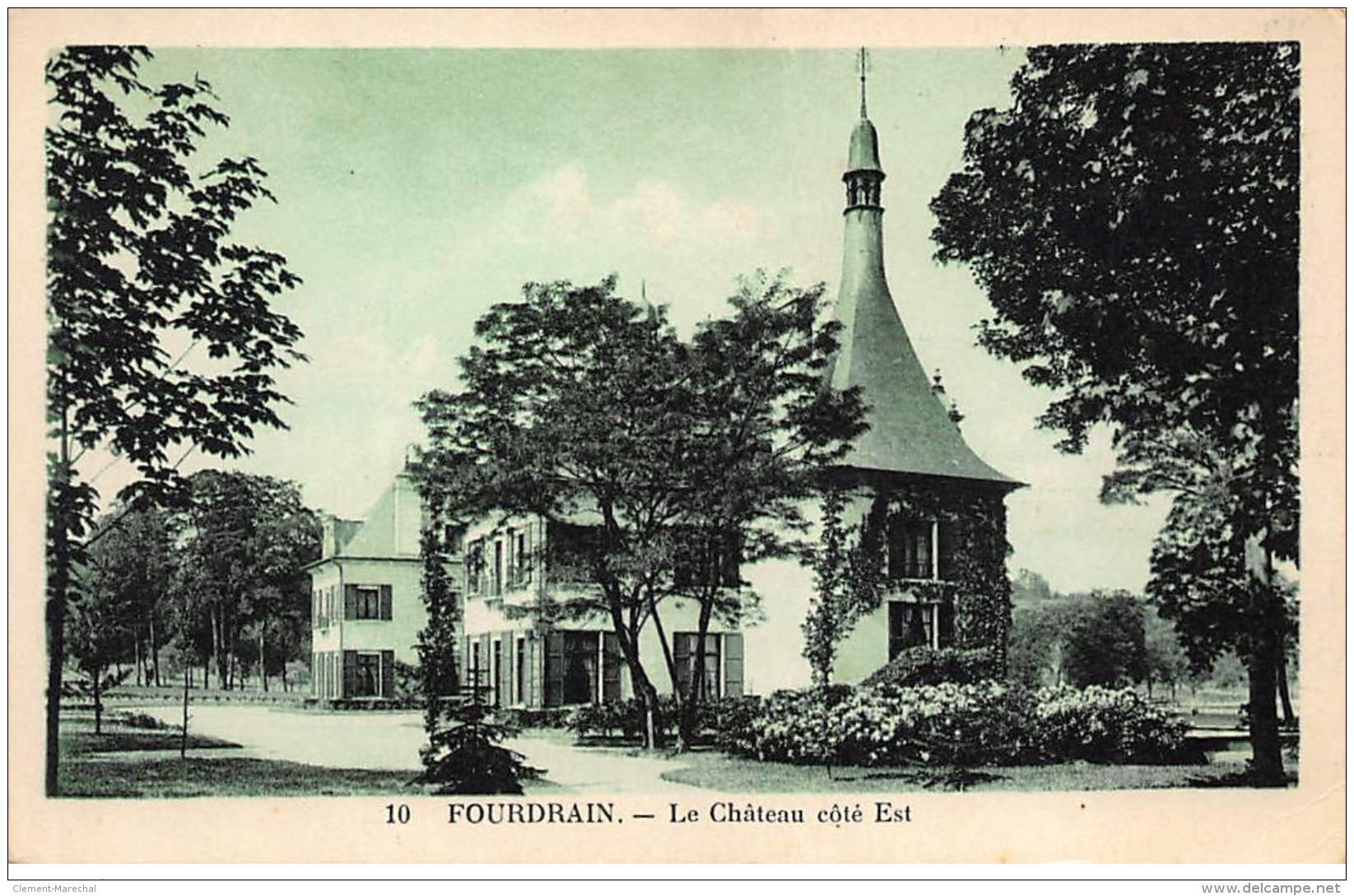 FOURDRAIN : Le Chateau Cote Est - Tres Bon Etat - Other & Unclassified