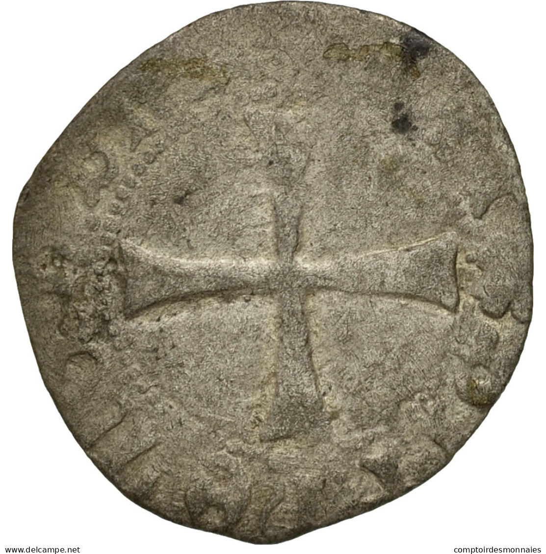 Monnaie, France, Charles VIII, Liard Au Dauphin, Grenoble, TB, Billon - 1483-1498 Karl VIII. Der Freundliche