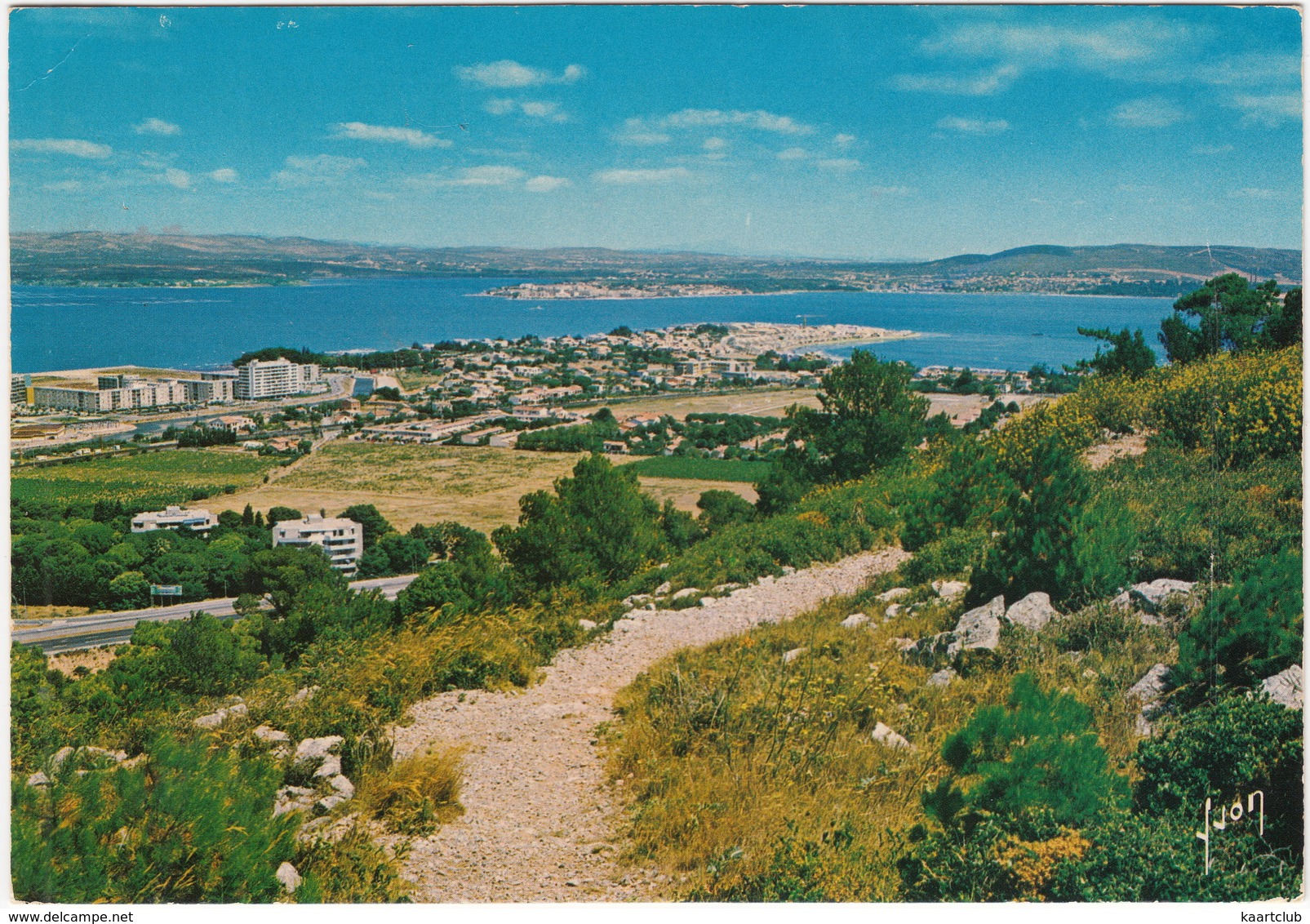 Sete - Vue Du Barrou Et De L'Etang De Thau Prise Du Mont Saint-Clair - (Hérault, France) - Sete (Cette)