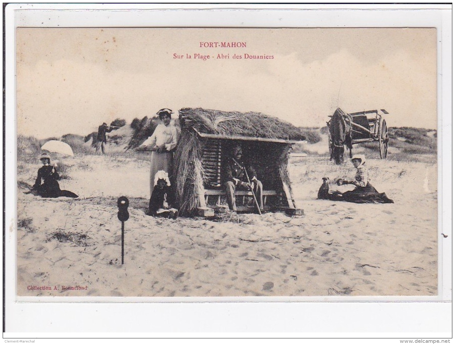 FORT-MAHON : Sur La Plage, Abri Des Douaniers - Très Bon état - Fort Mahon