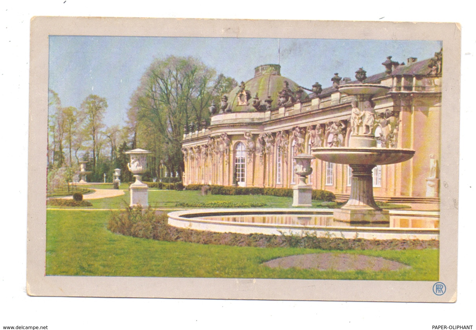 0-1500 POTSDAM, Sanssouci, Schloss, Miethe Serie 1021 - Potsdam