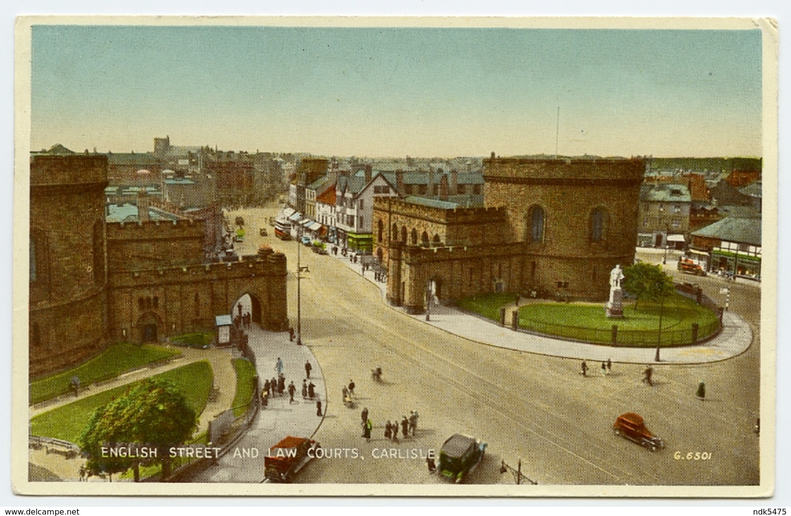 LAKE DISTRICT : CARLISLE - ENGLISH STREET AND LAW COURTS / SOUTH SHIELDS, TYNE DOCK, WILKINSON STREET (ROBINSON) - Carlisle