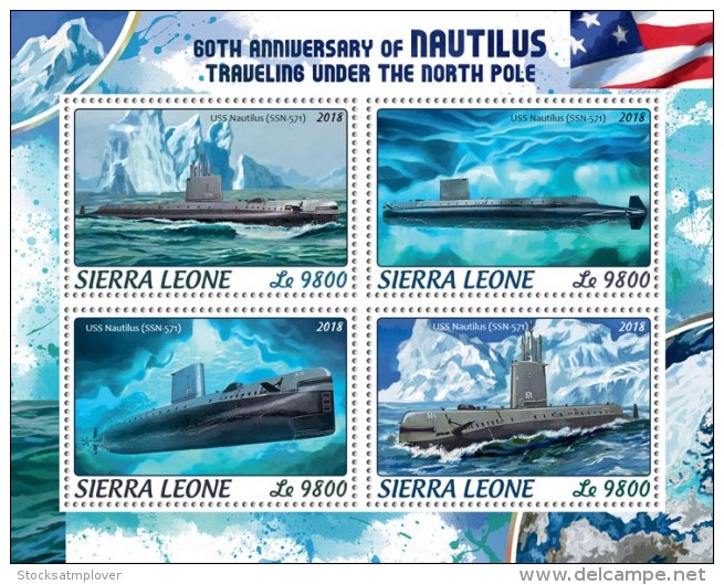 Sierra Leone 2018 Submarine   S201806 - Sierra Leone (1961-...)