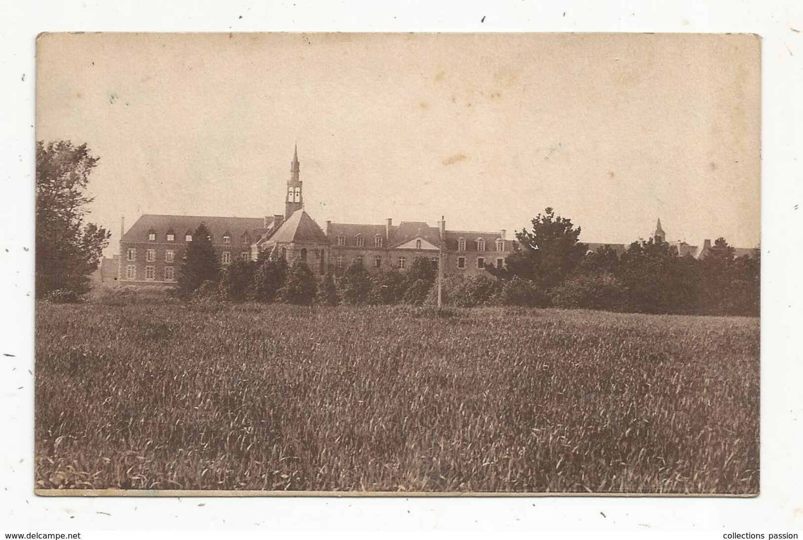 Cp,22 , CREHEN , Communauté  De La Divine Providence , Vue Générale , Vierge , Ed. Studio Binet - Créhen