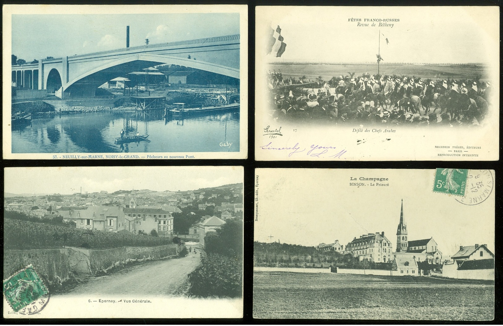 Beau Lot De 60 Cartes Postales De France  Marne  Mooi Lot Van 60 Postkaarten Van Frankrijk ( 51 ) - 60 Scans - 5 - 99 Cartes