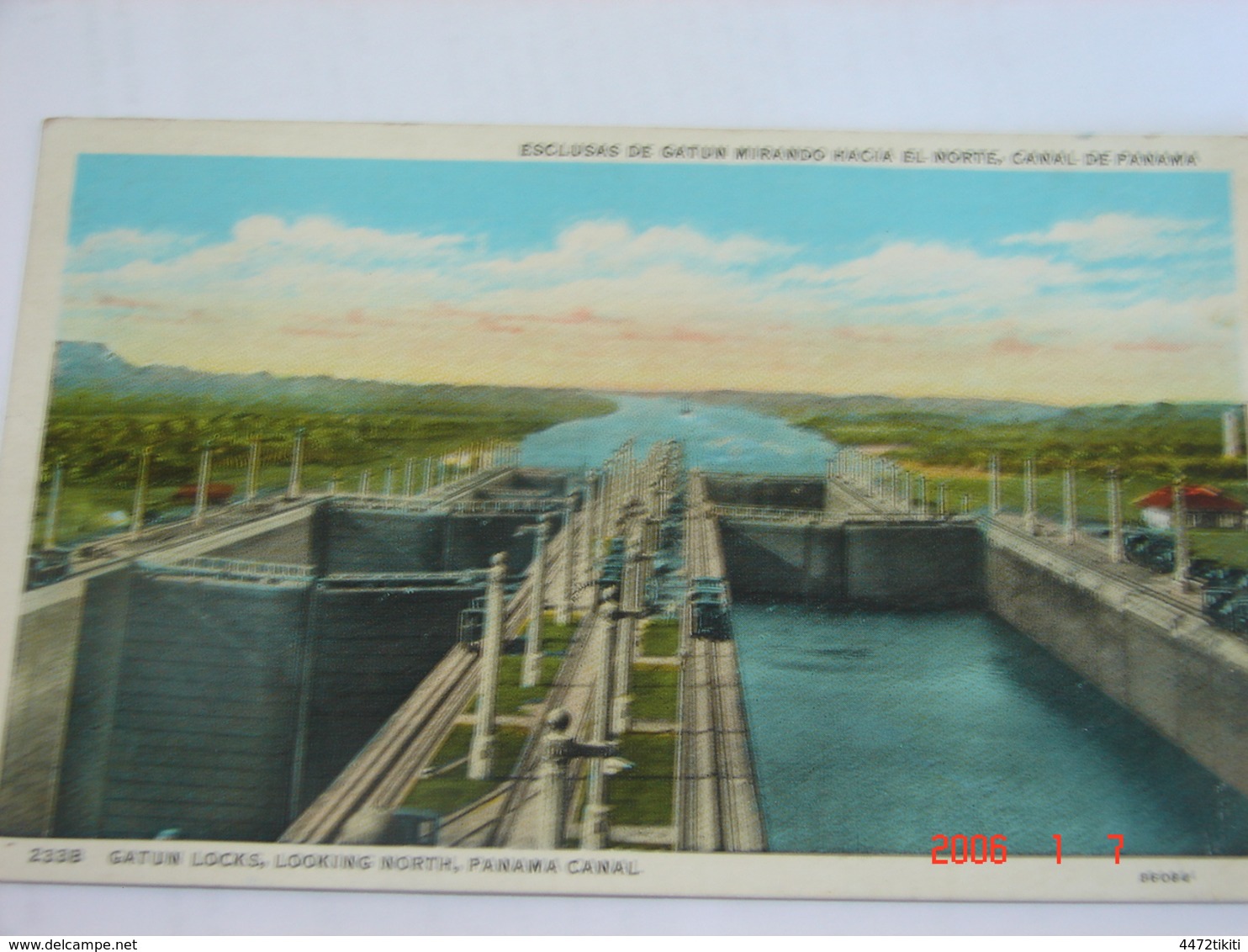 C.P.A.- Amérique - Panama - Le Canal - Esclusas De Gatun Mirando Hacia El Norte - 1954 - SUP (AK 60) - Panama