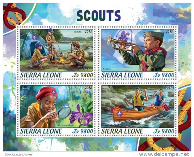Sierra Leone 2018  Scouts    S201806 - Sierra Leona (1961-...)