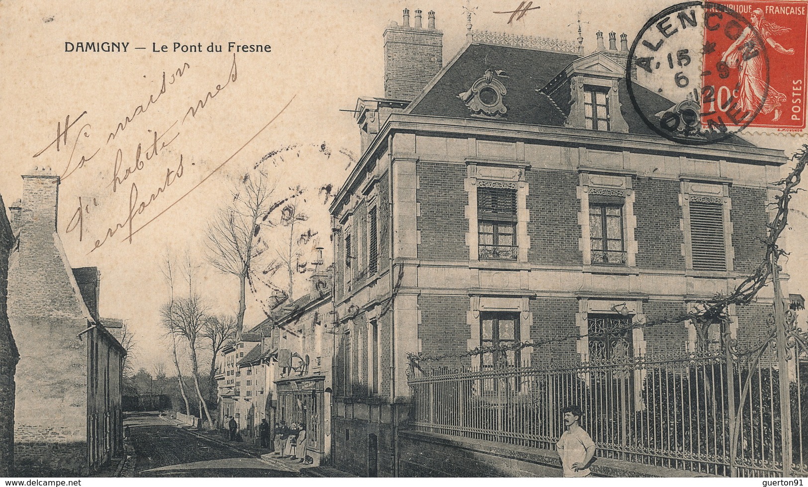 (CPA 61) DAMIGNY  /  Le Pont Du Fresne - - Damigny