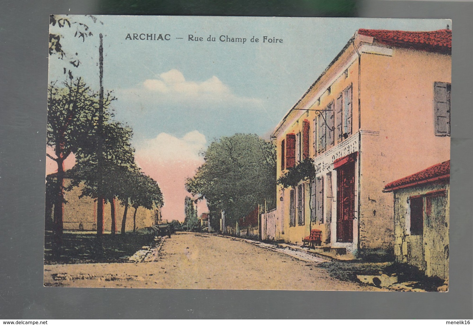 Hrsc - CP - 17 - Archiac  -  Rue Du Champ De Foire - Autres & Non Classés