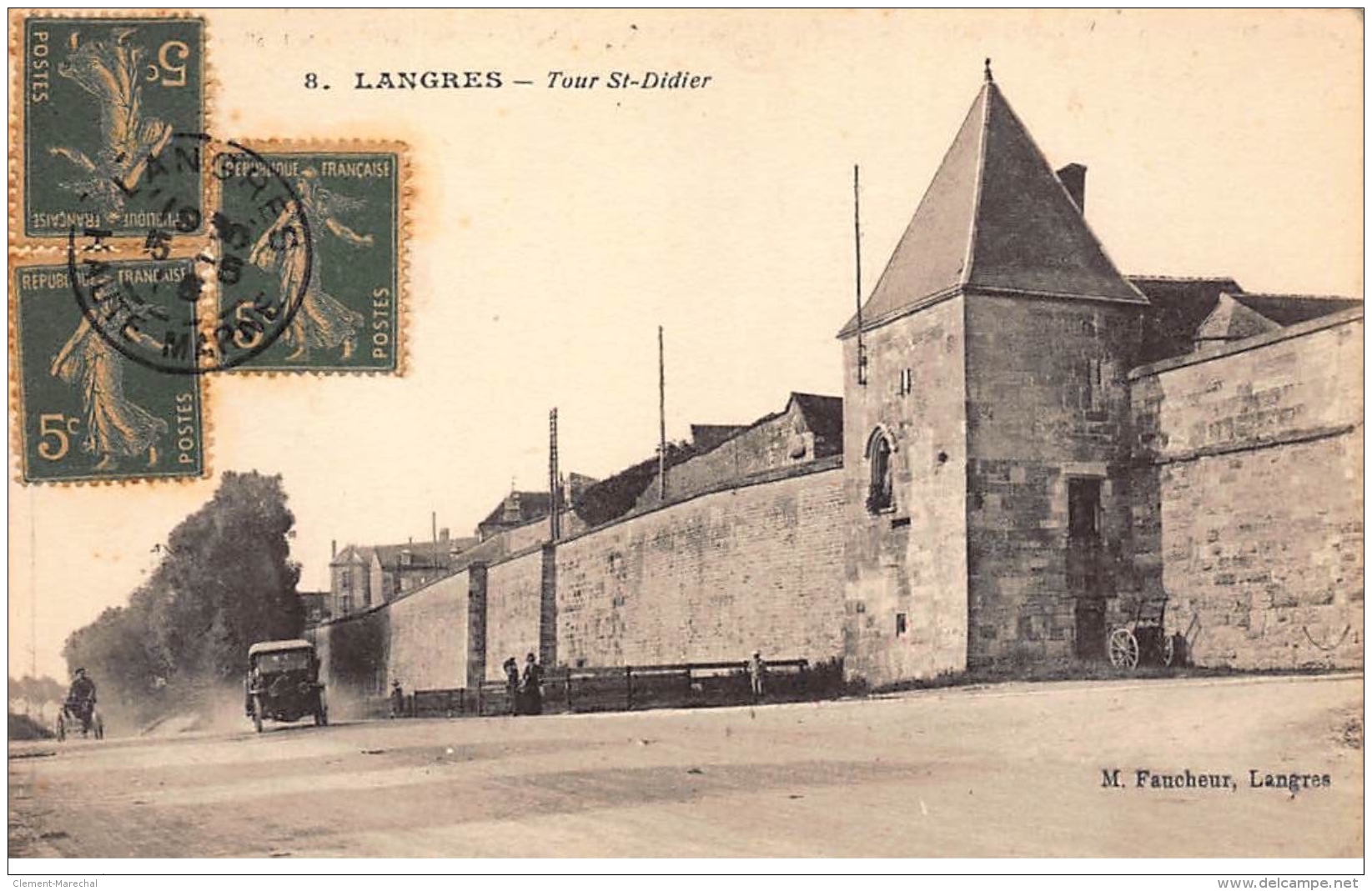 LANGRES : Tour St-didier - Tres Bon Etat - Langres