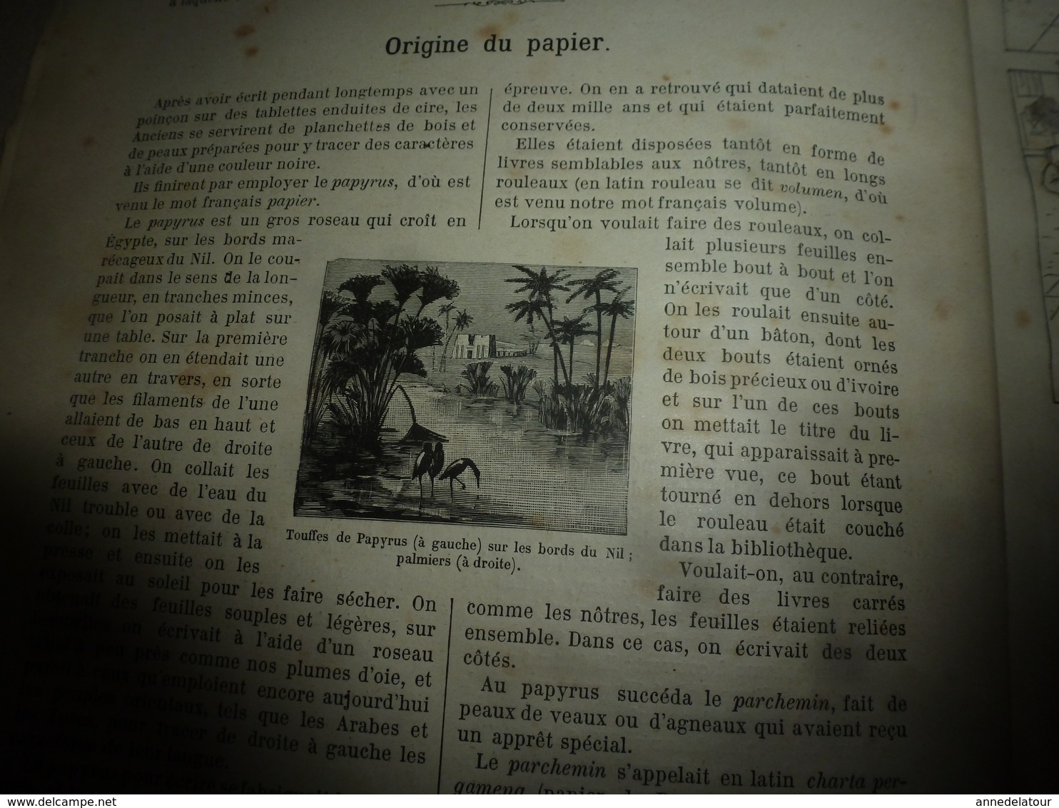 1890 Le Petit Français illustré:Comment on construit un bateau en bois; Le fouet en punition dans les écoles;etc