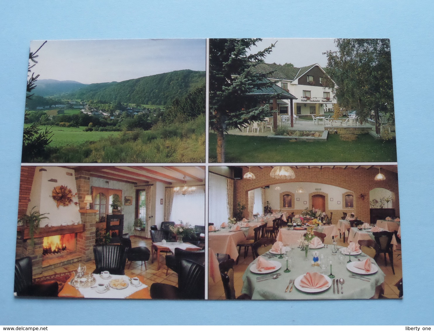 Hotel-Restaurant " DREILÄNDERBLICK " OUREN ( Steils-Waxweiler ) Anno 1996 ( Zie Foto ) ! - Burg-Reuland